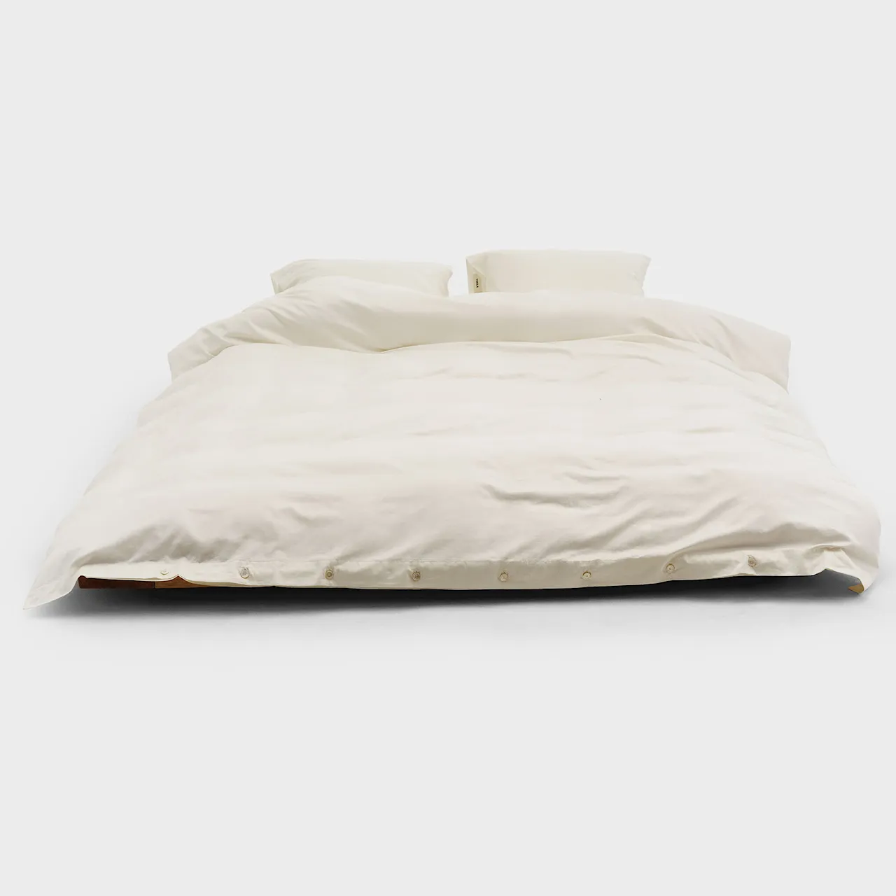 Sateen duvet cover plain 220x220cm