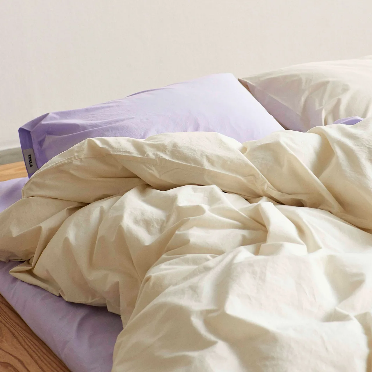 Percale pillow case 50x60, Lingonberry