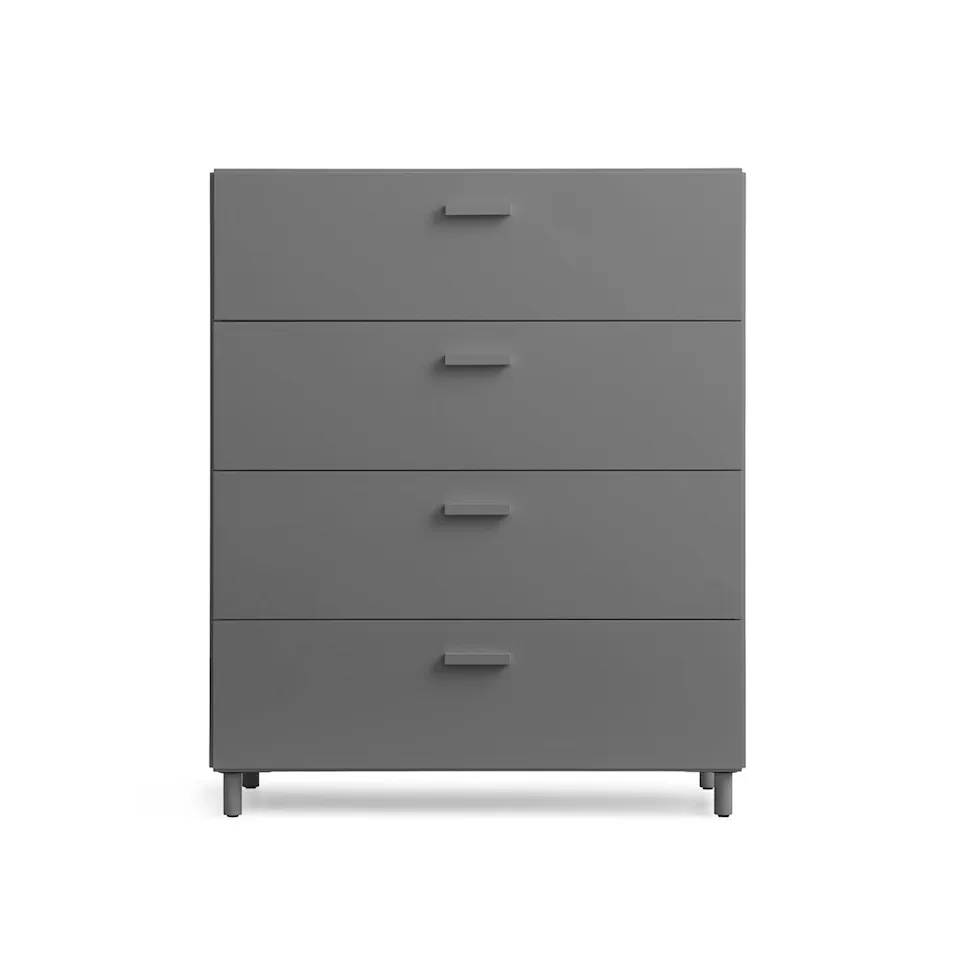 Relief Chest of Drawers Wide Legs