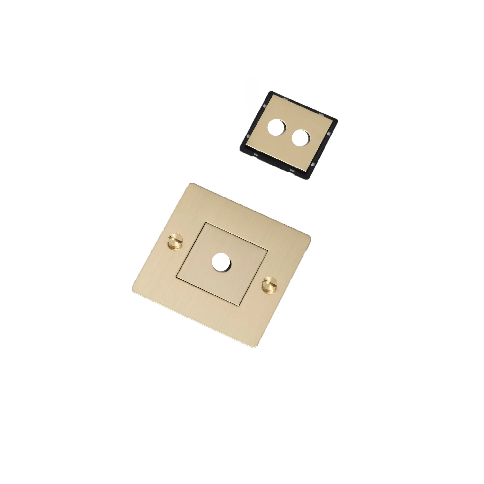 1G Wall Plate Horizontal With Infills - 1