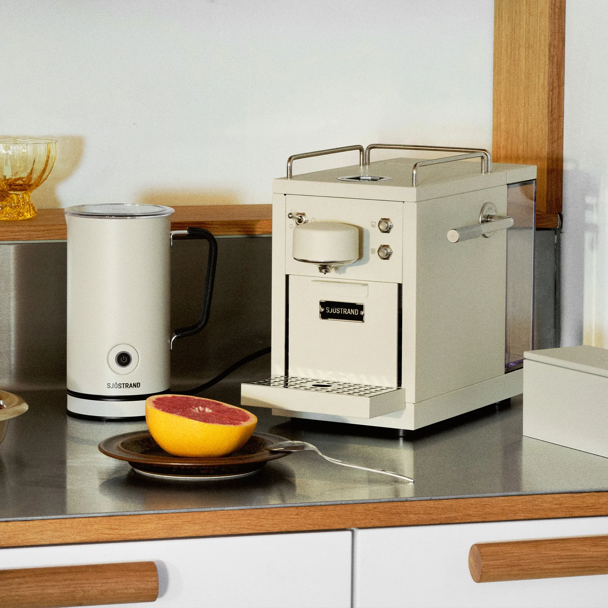 The Original 2 Beige Coffee Capsule Machine - 5