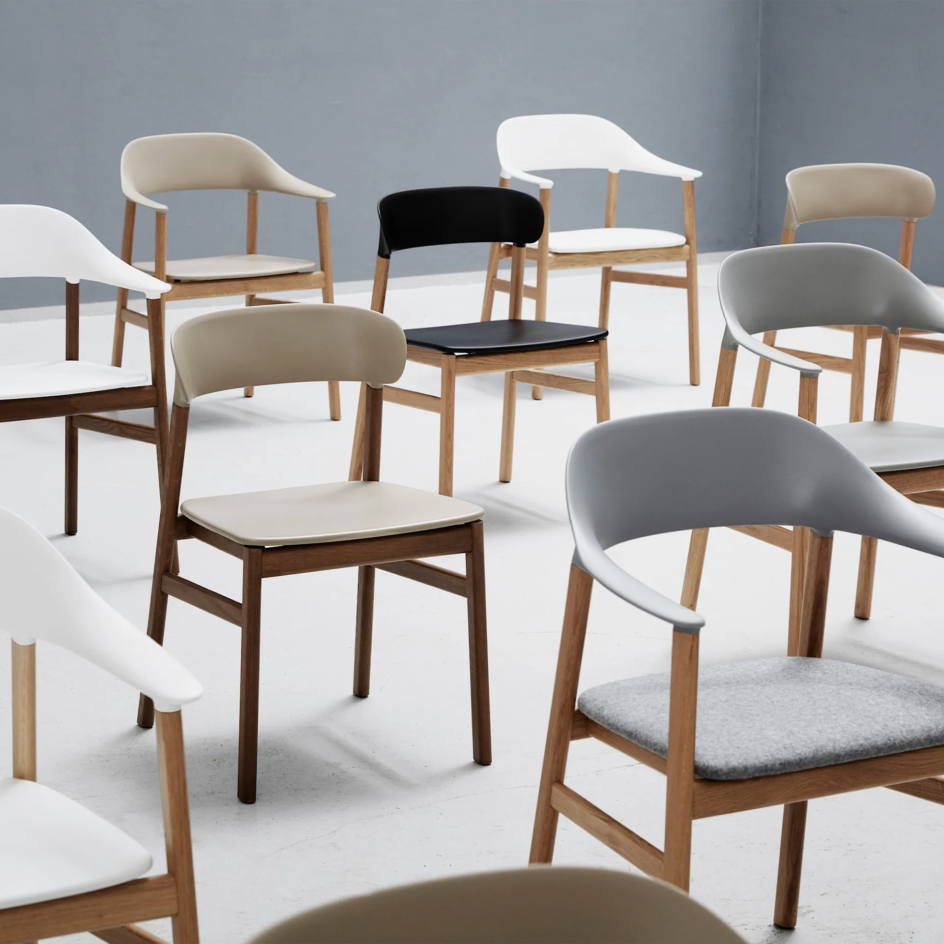 Herit Chair Upholstery Smoked Oak - Normann Copenhagen - NO GA