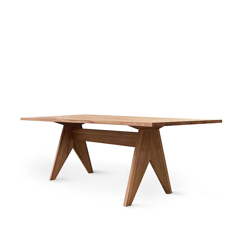 Pose Table 250 x 95 Natural Oak