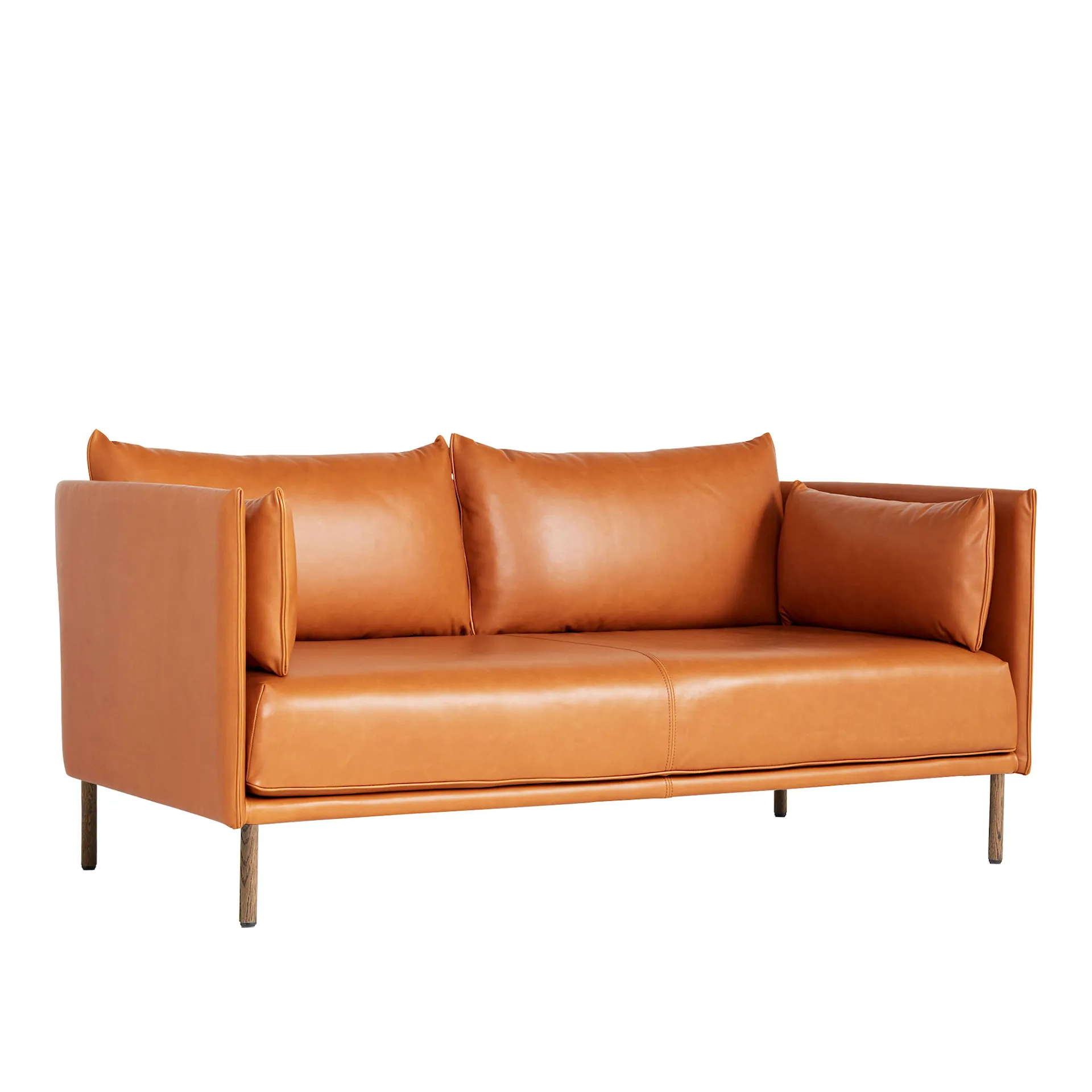 Silhouette 2-personers sofa Cognac Piping/Black - HAY - GamFratesi - NO GA