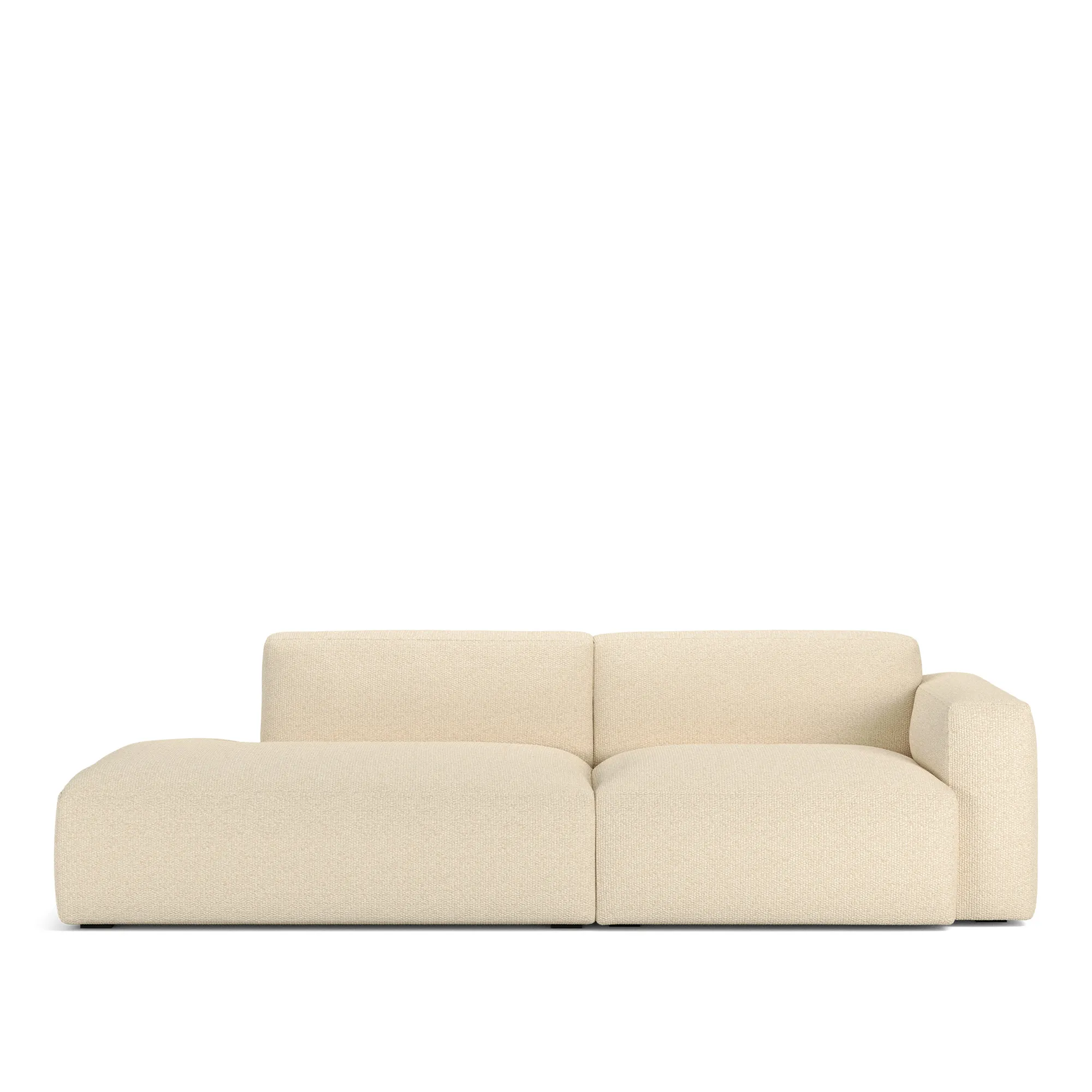 Brick 2-Seater Open End Left - 1