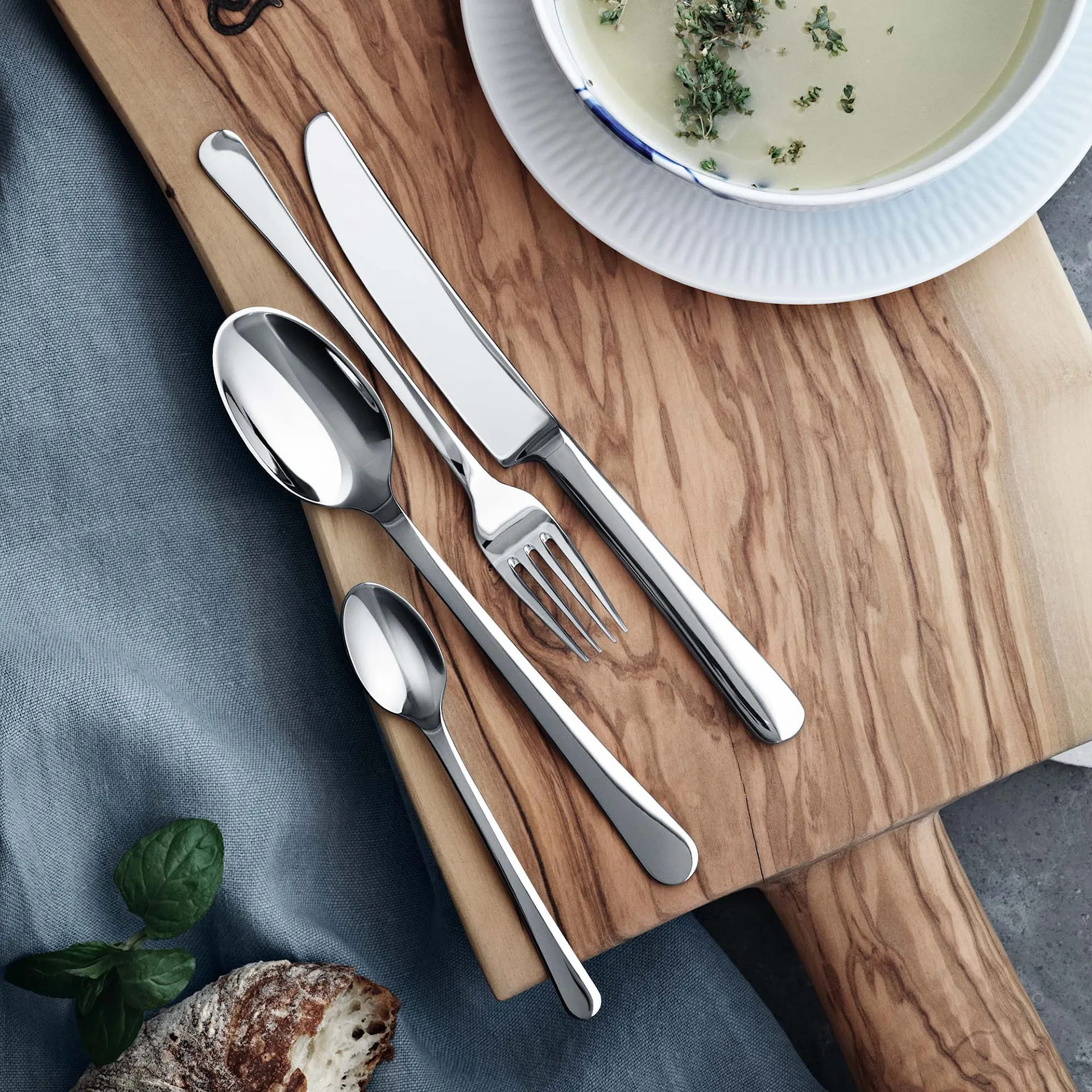 Copenhagen Cutlery Set of 24 - Georg Jensen - NO GA