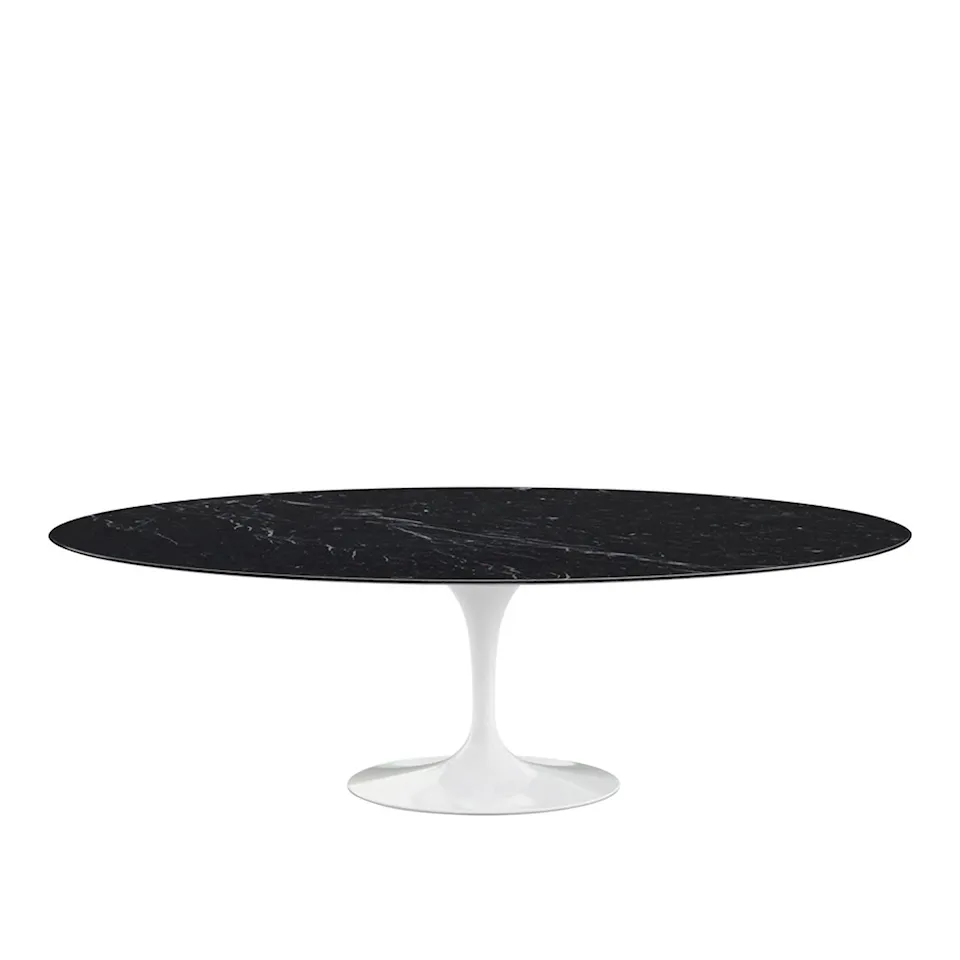 Saarinen Oval Dining Table 244 cm White