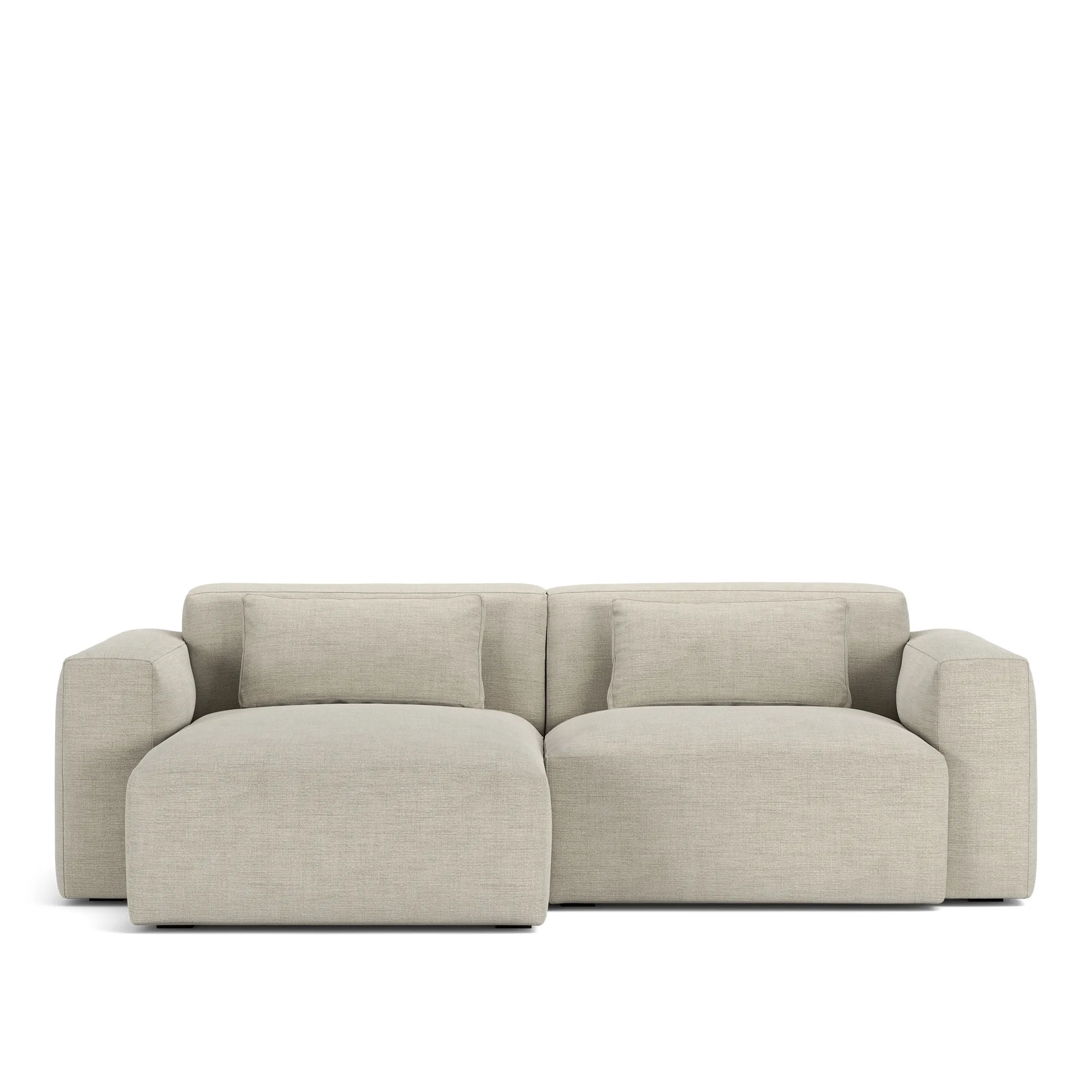 Brick 2-Seater Chaise Lounge Left - 9