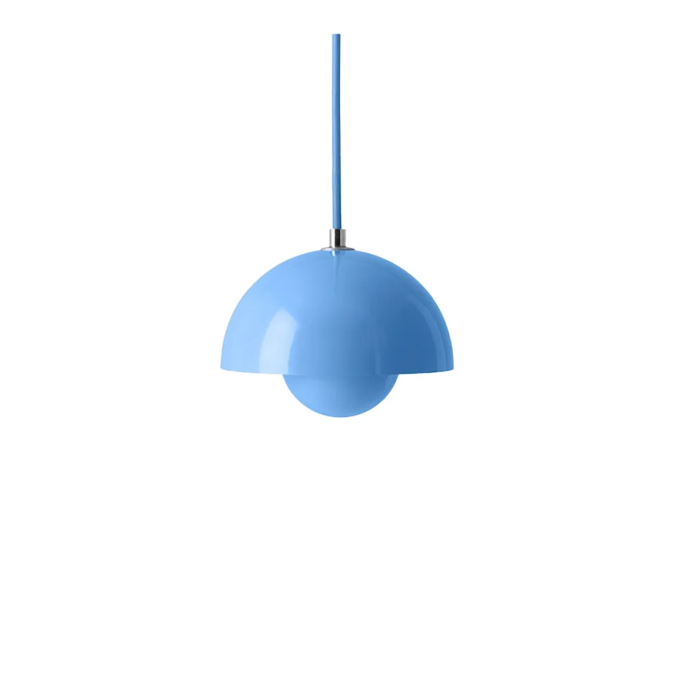 Flowerpot Pendant VP10, Swim Blue