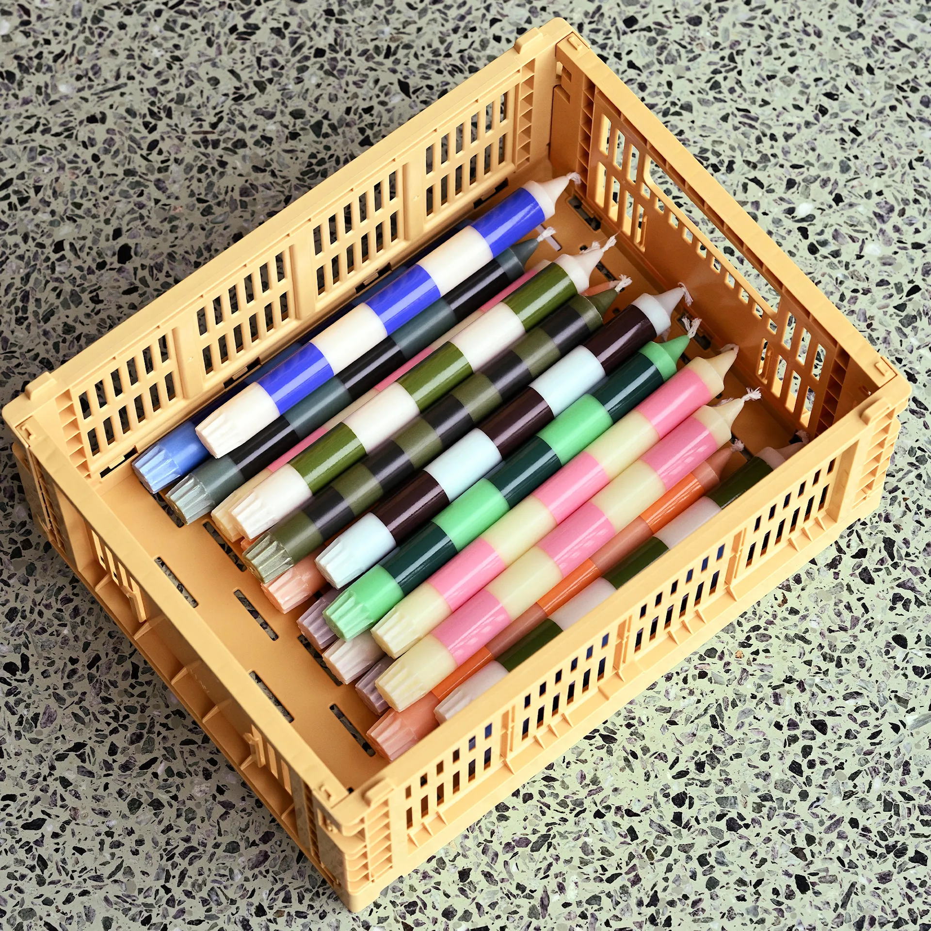 HAY Colour Crate Mix Storage Box Medium - HAY - NO GA