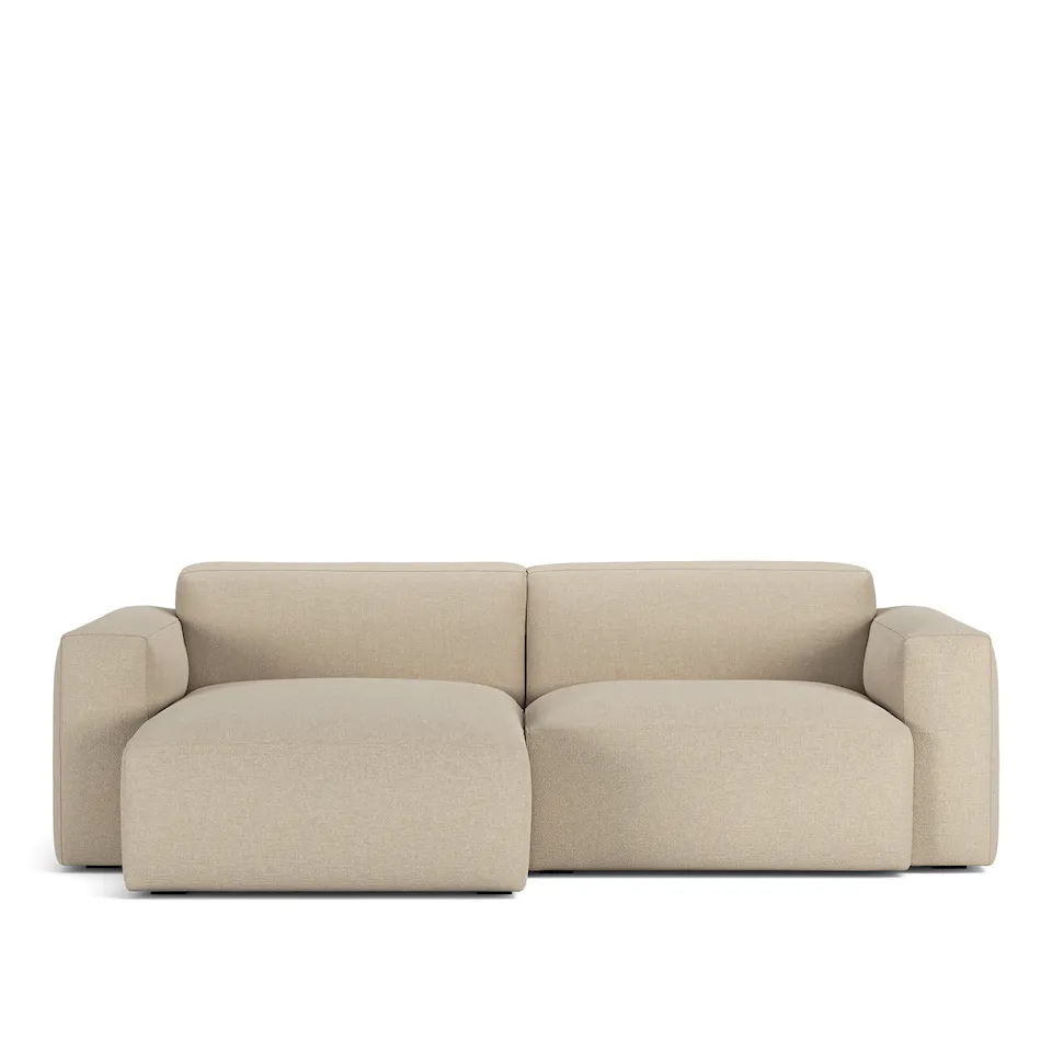 Brick 2-personers sofa chaiselong venstre