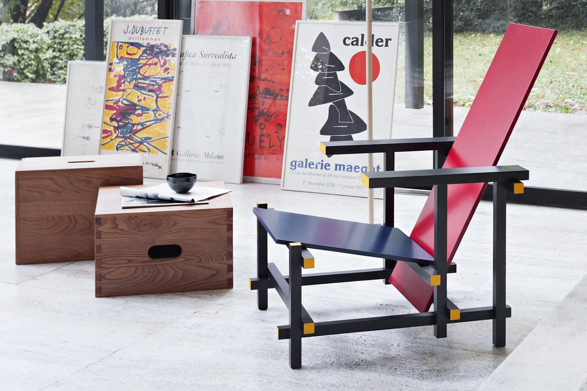 635 Red And Blue - Cassina - Gerrit Rietveld - NO GA