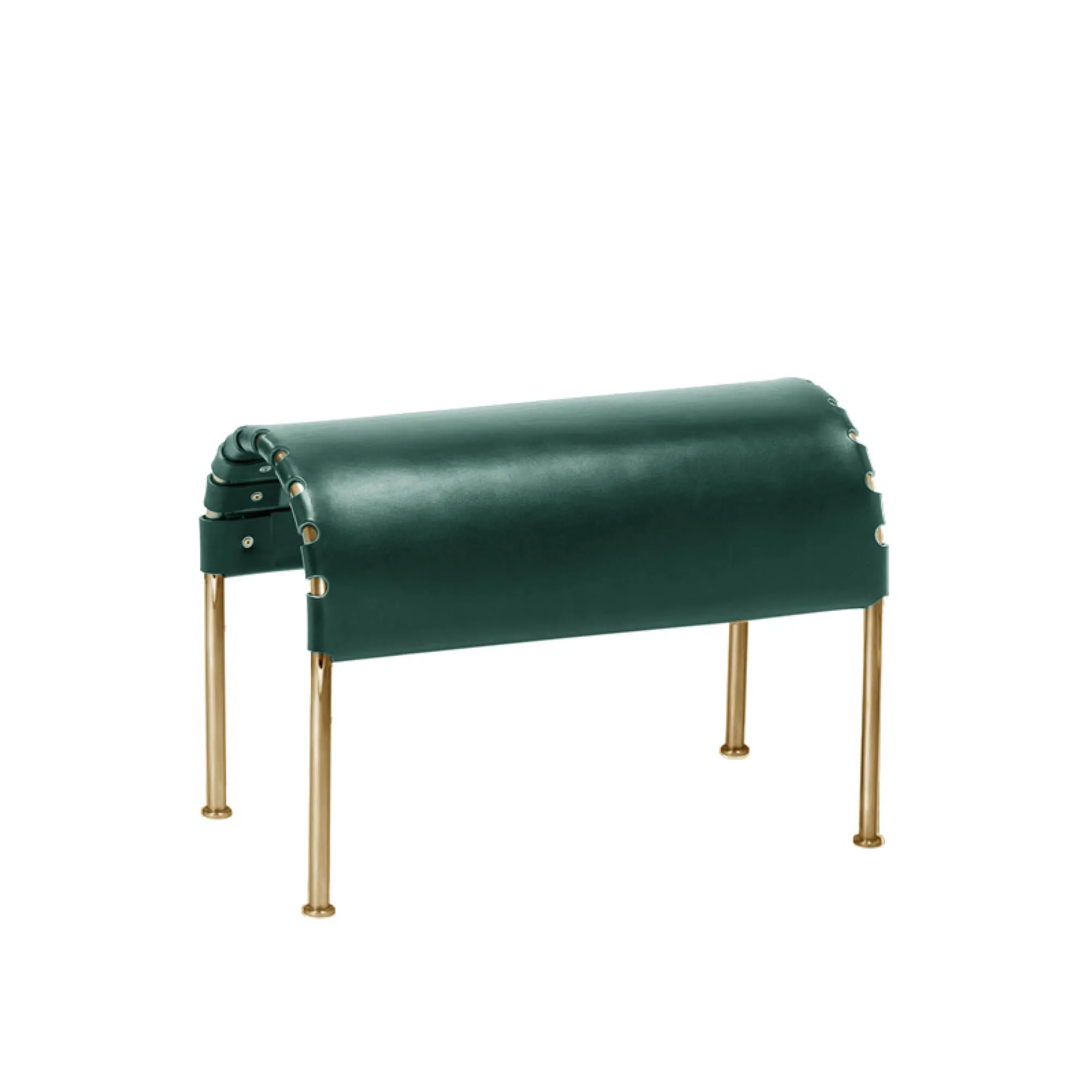 Bruno Footstool Brass - 1