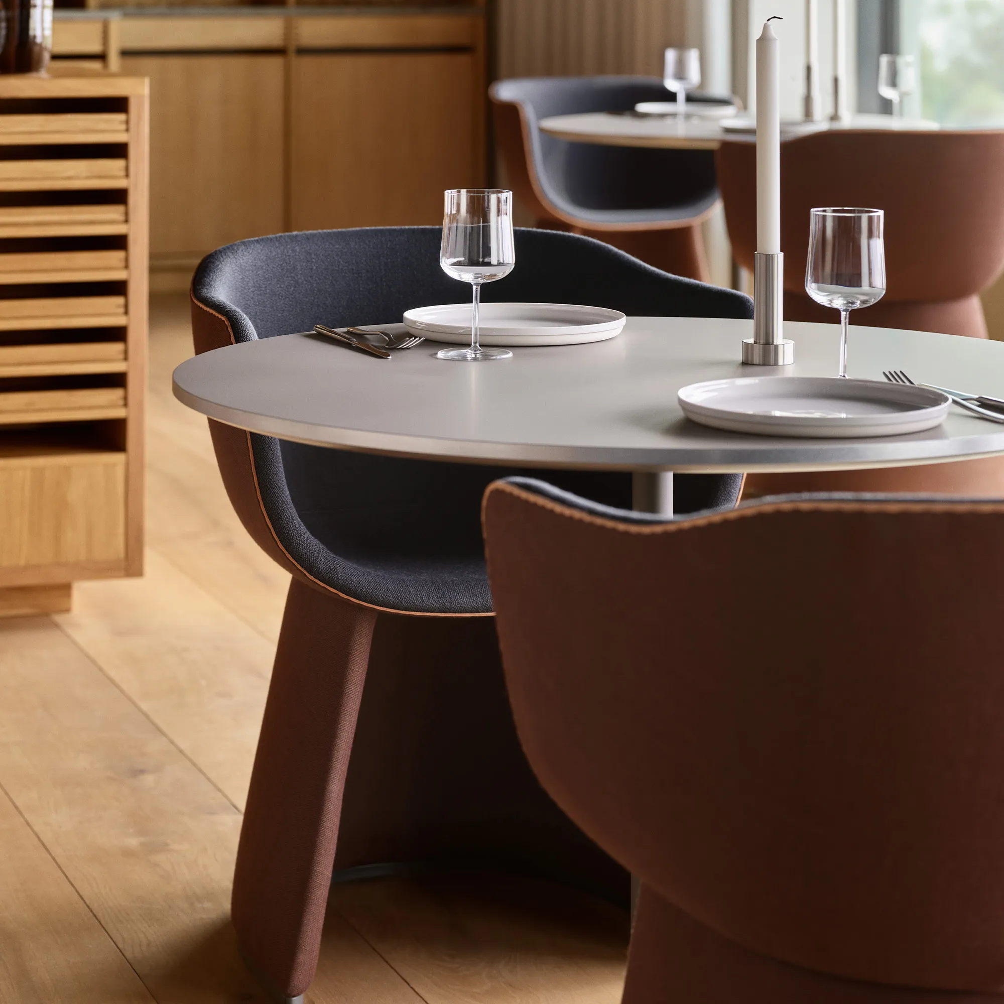 A623 Cirkulært cafébord Ø90 cm - 4
