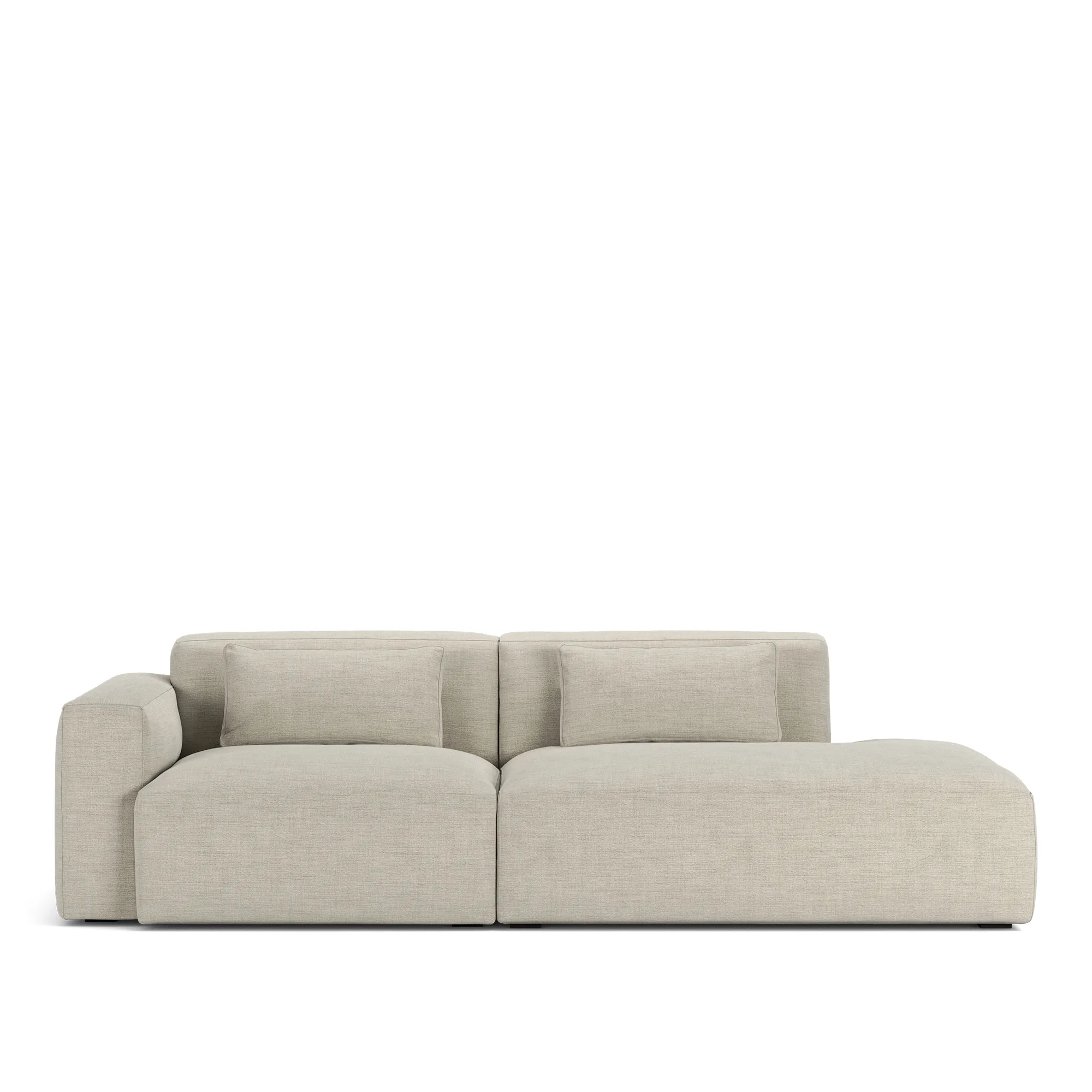 Brick 2-Seater Open End Right - 9