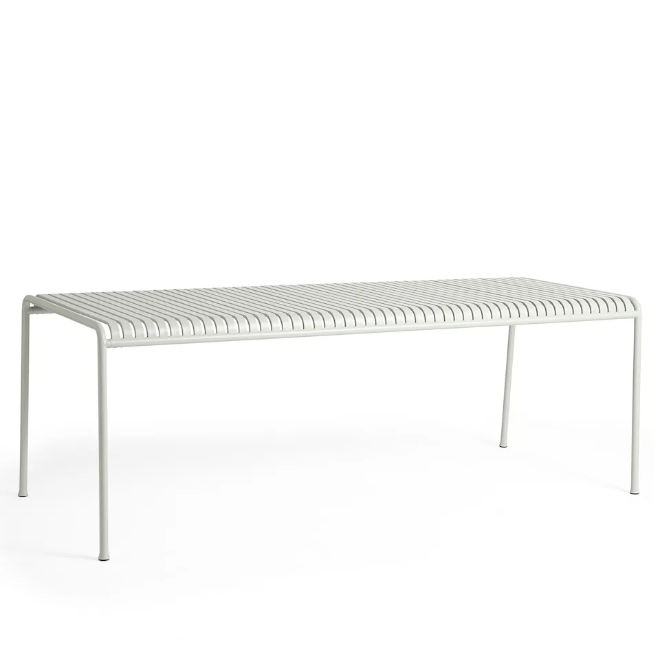 Palissade eettafel voor buiten met onderstel 90 x 220 cm