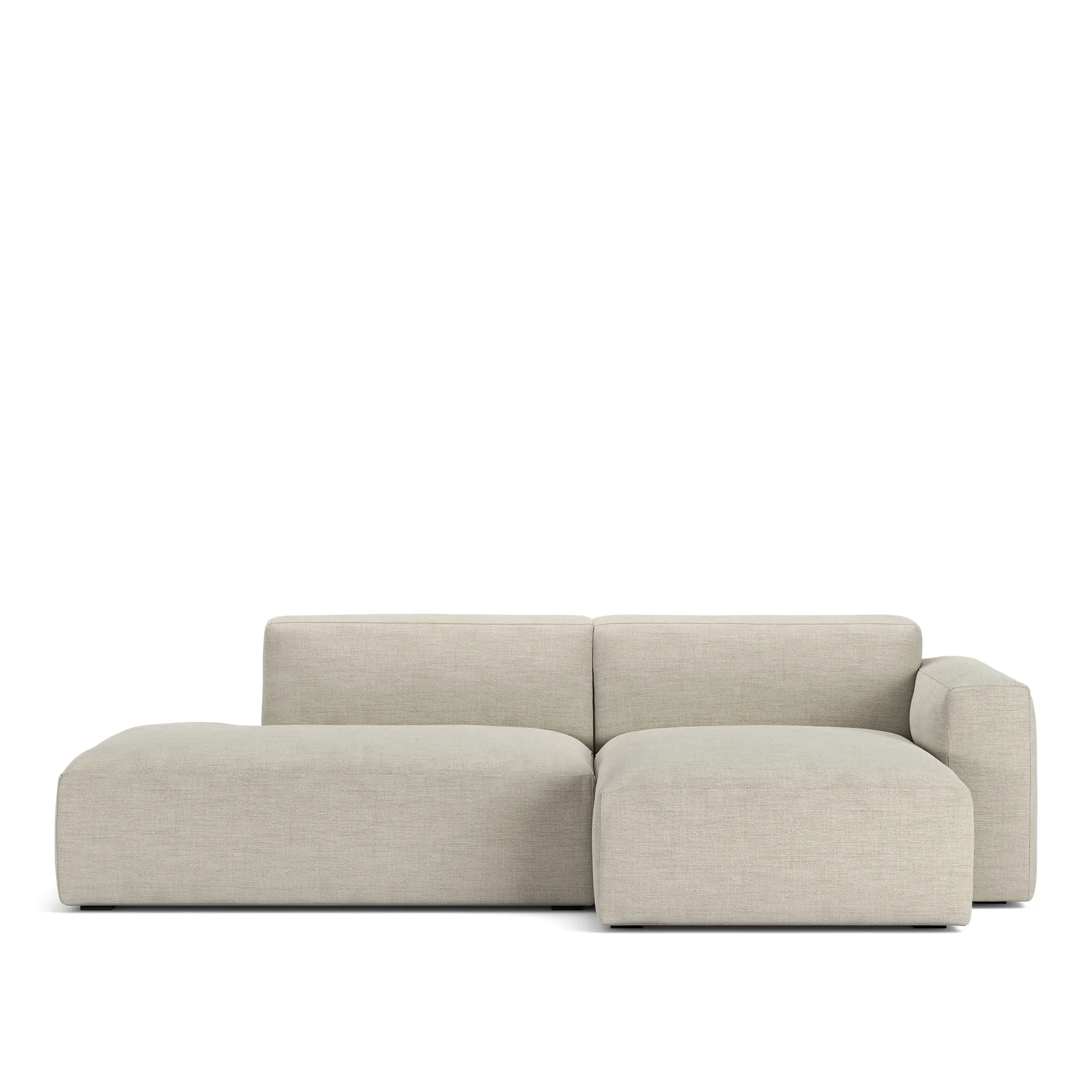 Brick 2-Seater Chaise Lounge Open End Left - 1