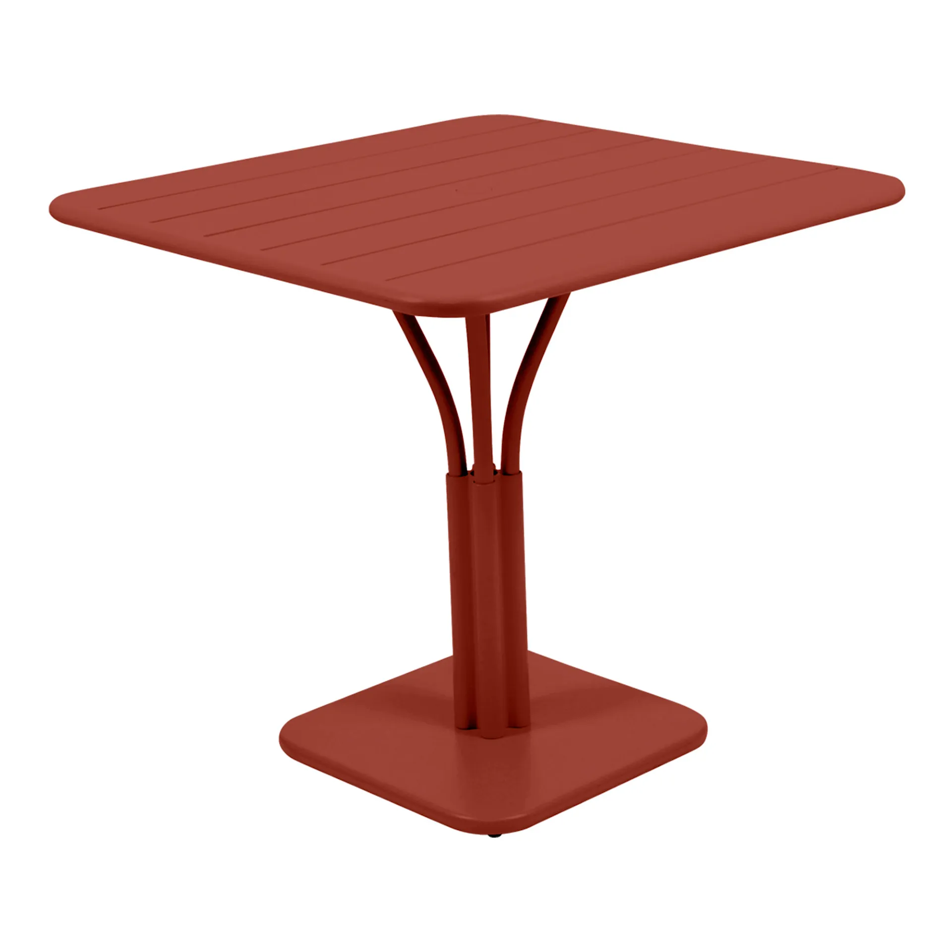 Luxembourg Pedestal Table 80x80 cm, Nutmeg - Fermob - NO GA