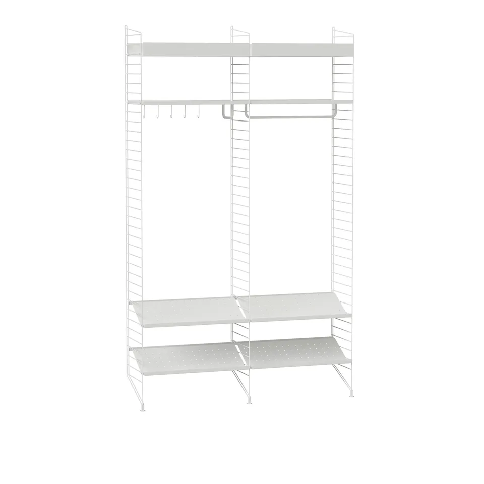 Hall Hyllsystem K Vit / Vit