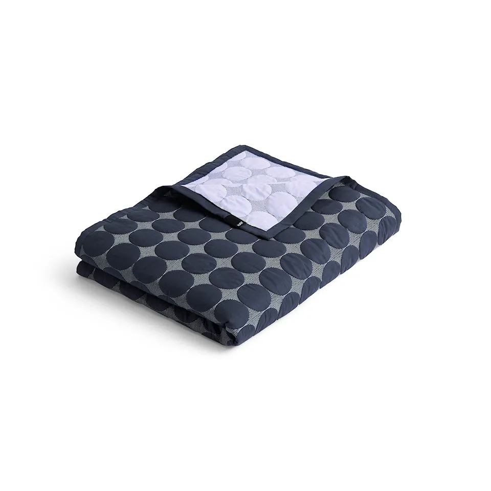 Mega Dot Bedspread Midnight Blue