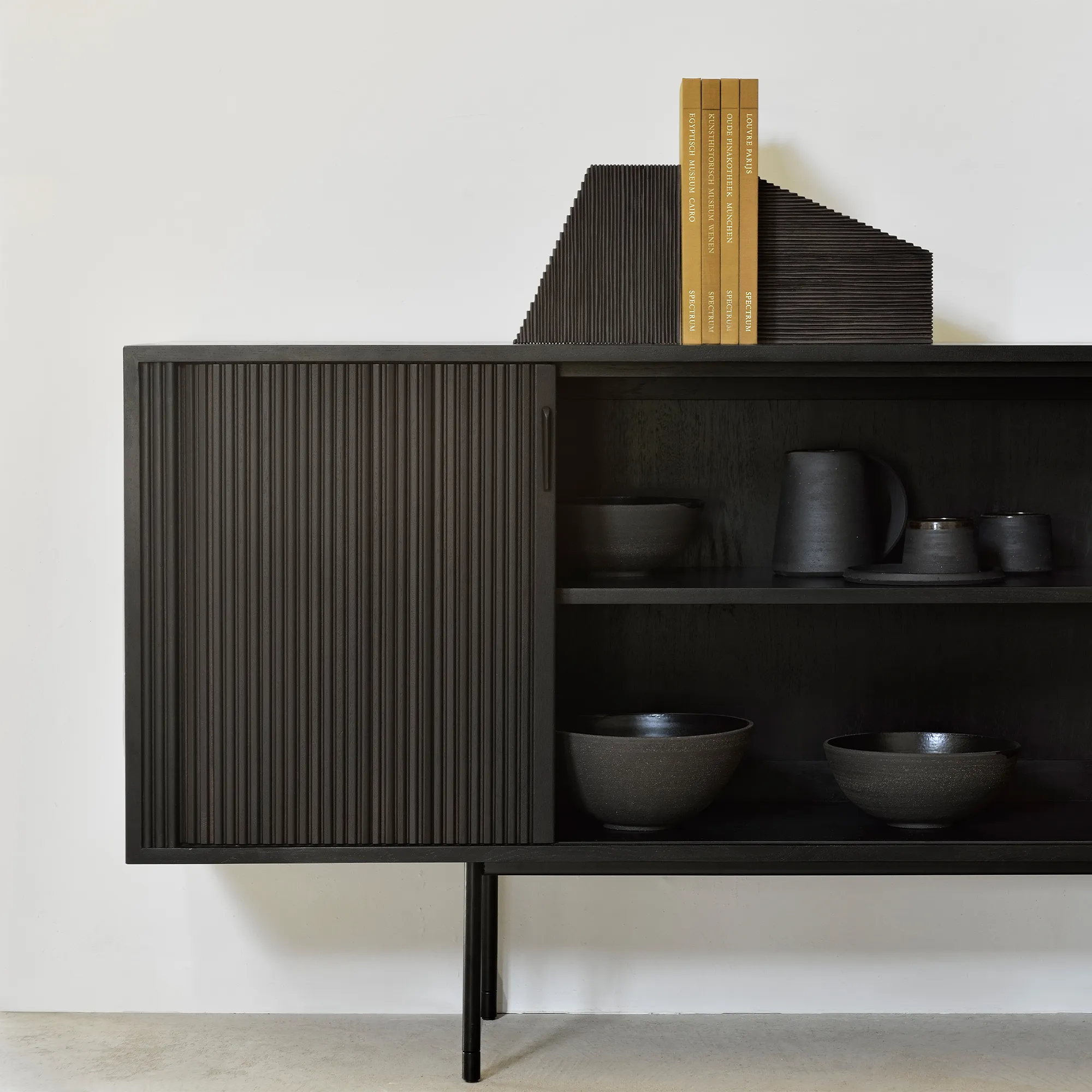 Grooves Sideboard Teak - 10