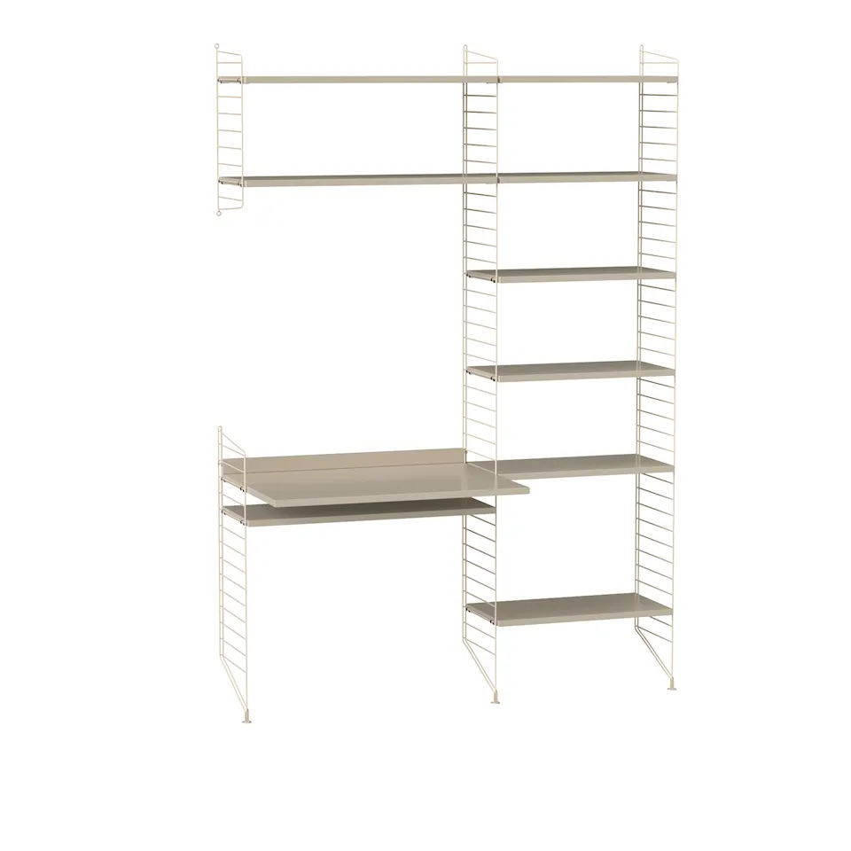 Office shelving system G beige/beige