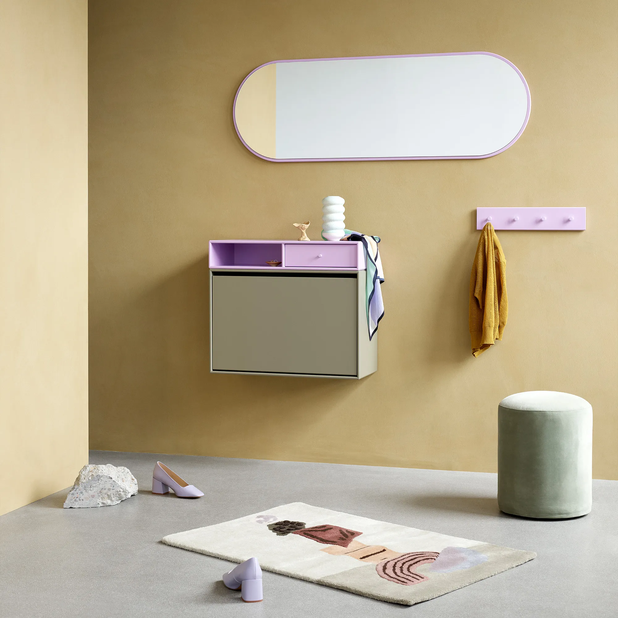 Montana Selection Figure Wall Mirror - 6