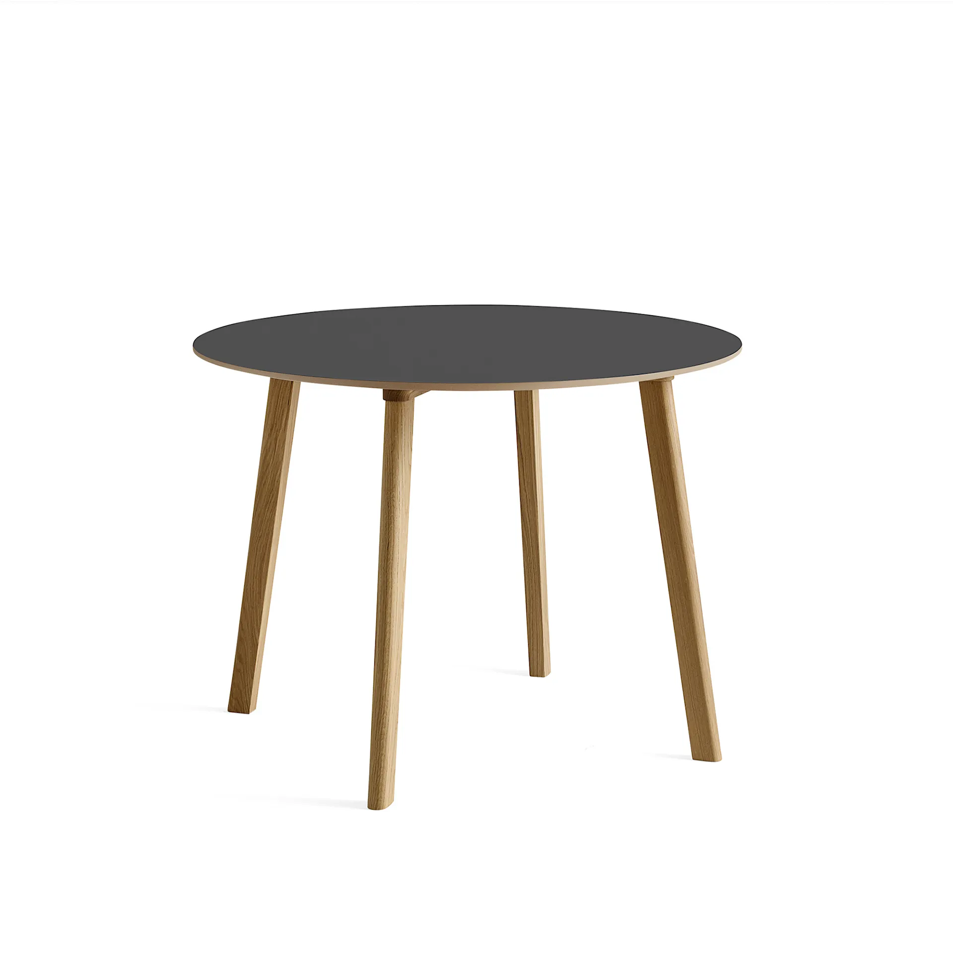 CPH Deux 220 2.0 Table Ø98 cm Oak - HAY - Ronan & Erwan Bouroullec - NO GA