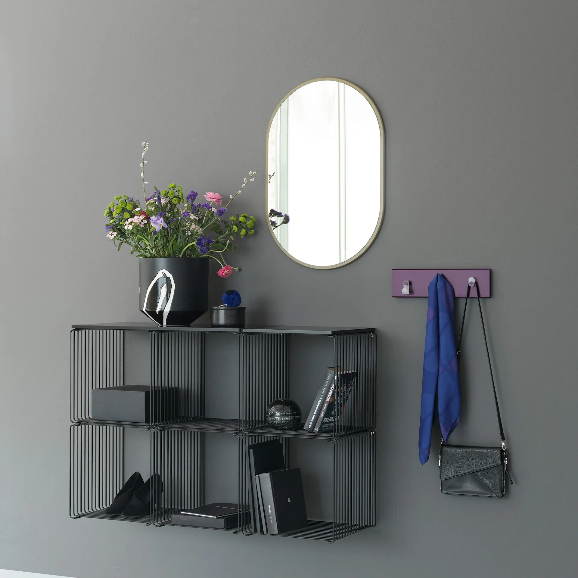 Buy Panton Wire Single Top Panel, depth 34,8 cm from Montana Buy Panton Wire Single Top Panel, depth 34,8 cm from Montana