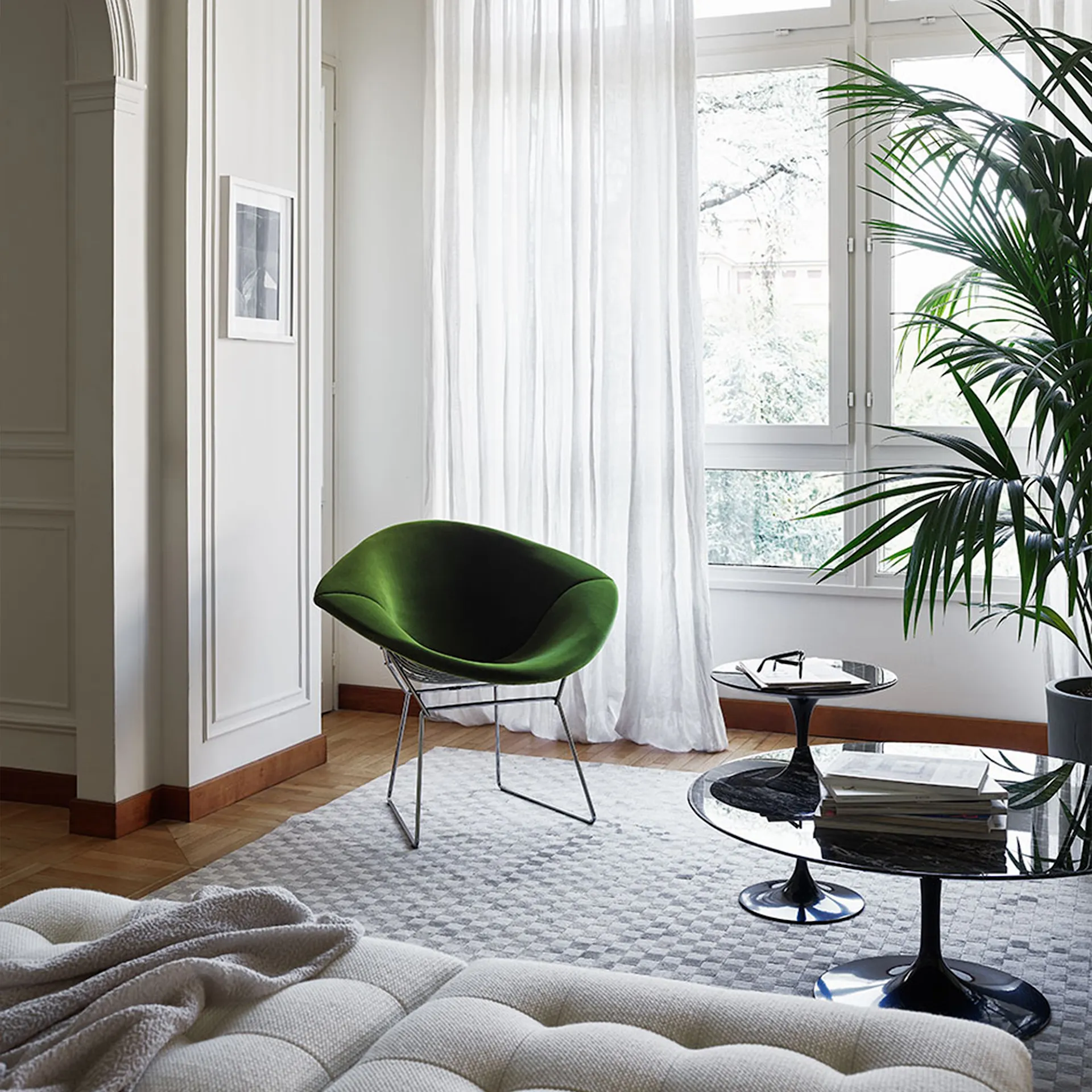 Bertoia Diamond fauteuil - Knoll - Harry Bertoia - NO GA