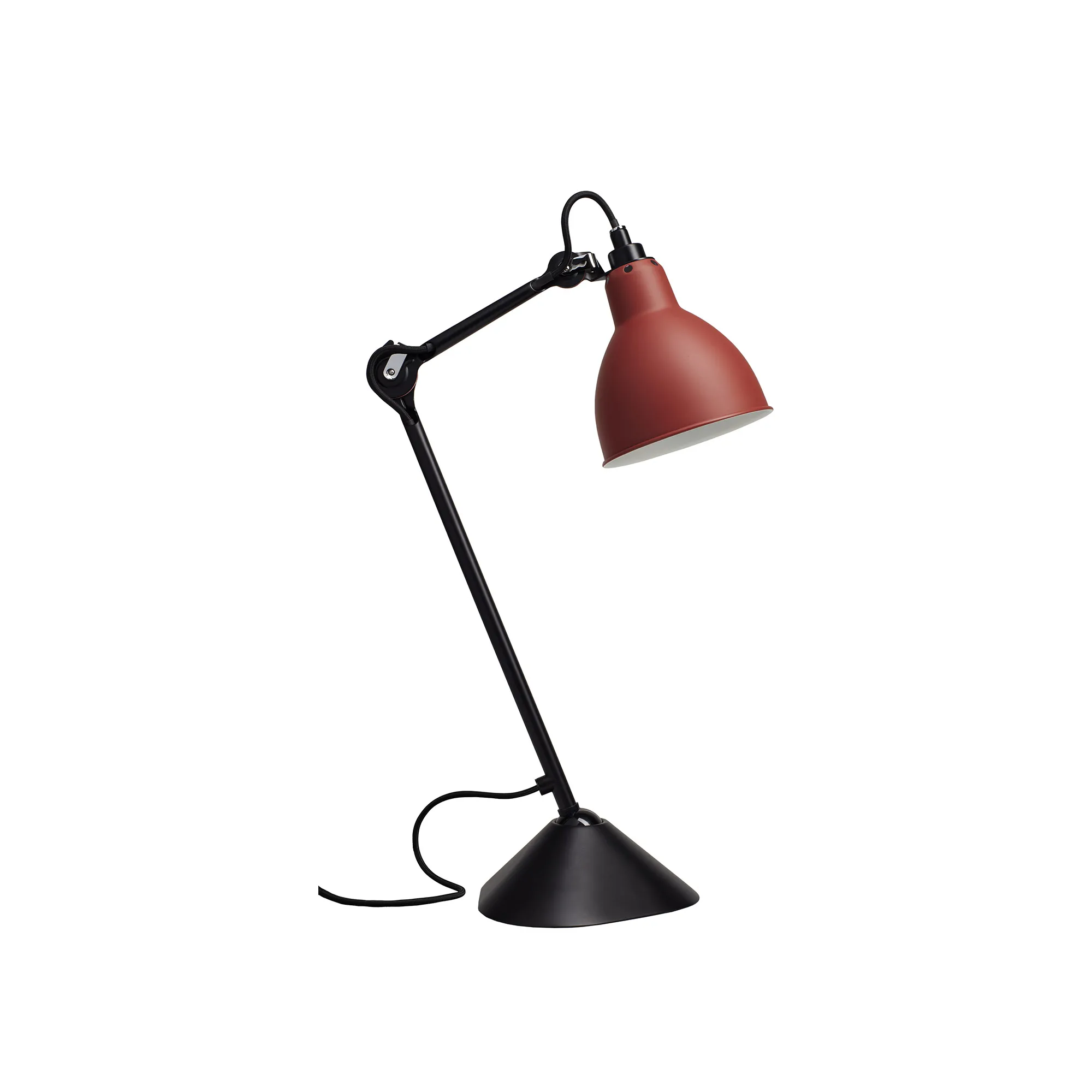 Lampe Gras No205 - Round - Sort base - 1