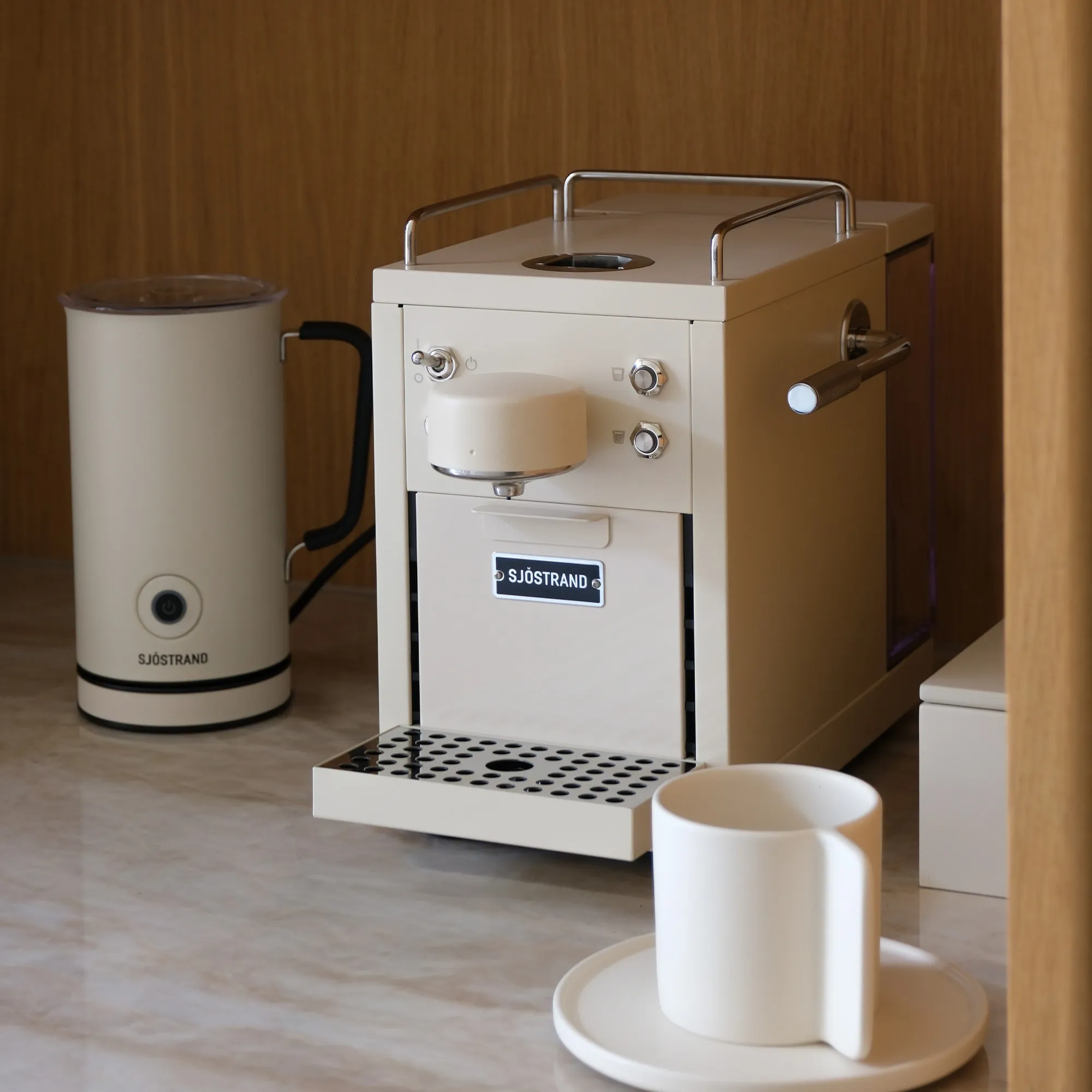 The Original 2 Beige Coffee Capsule Machine - 2