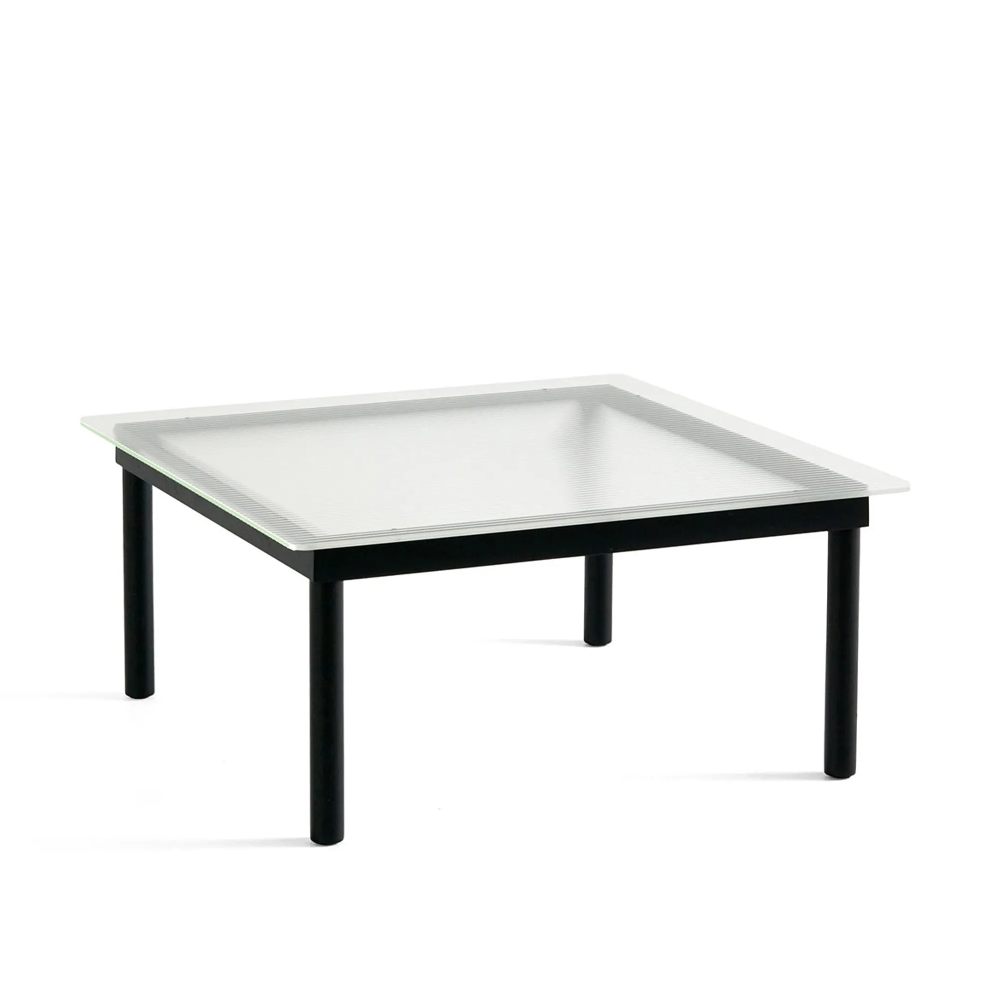 Kofi Coffee Table 80 x 80 cm Black Oak - 1