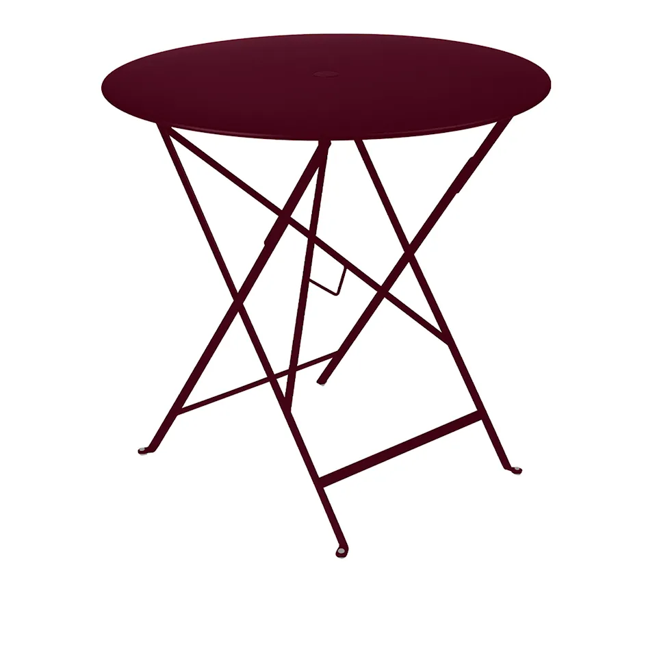 Bistro Table Ø 77 cm, Black Cherry