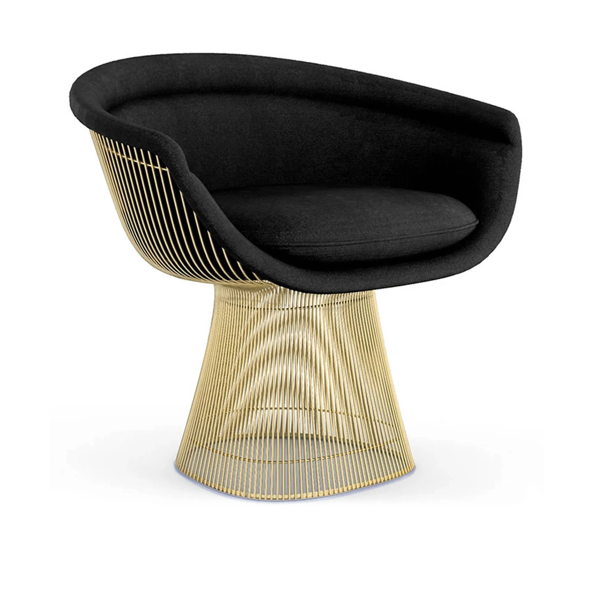 Platner Lounge Chair - 18k Gold - Knoll - Warren Platner - NO GA