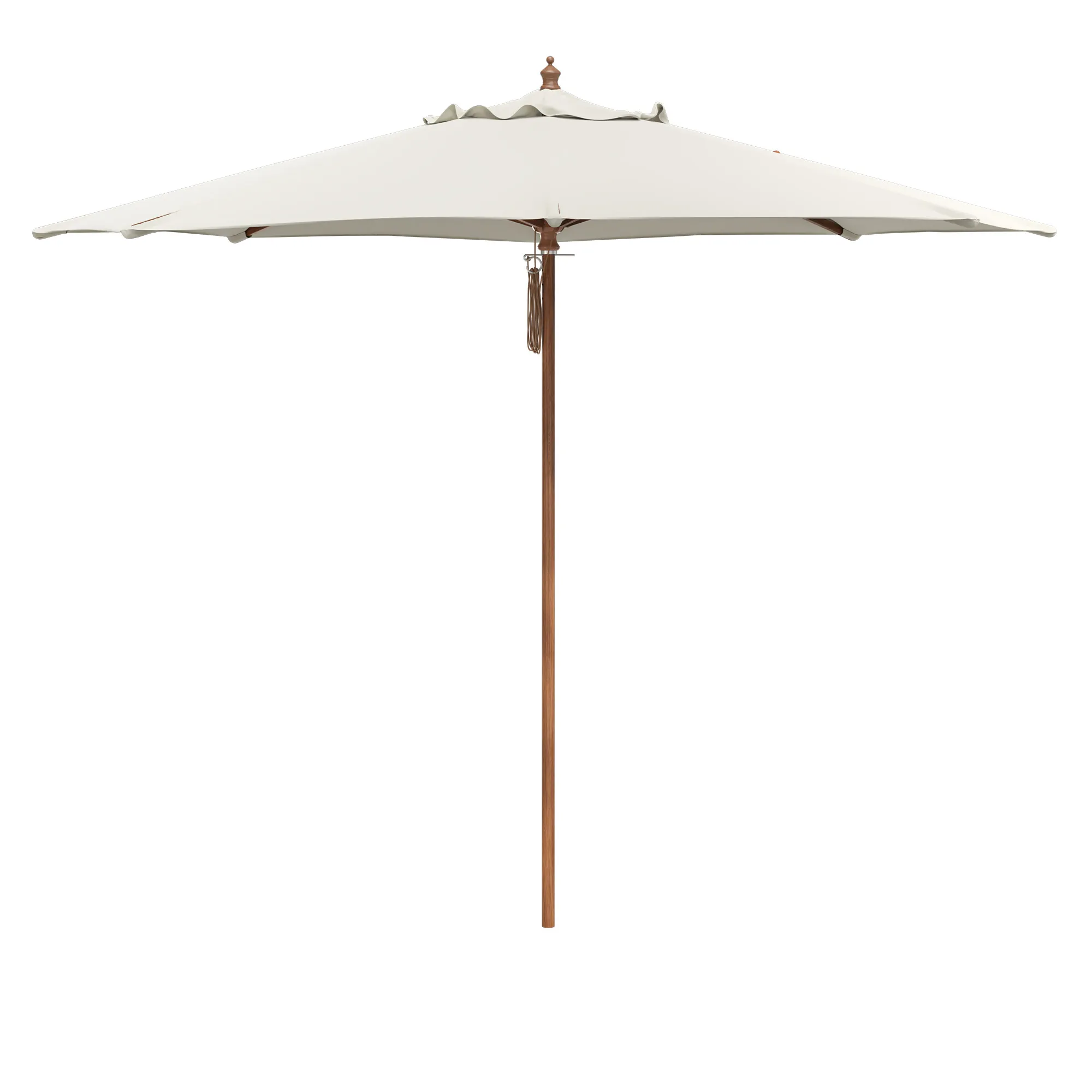 Messina witte parasol Ø300 cm - 1