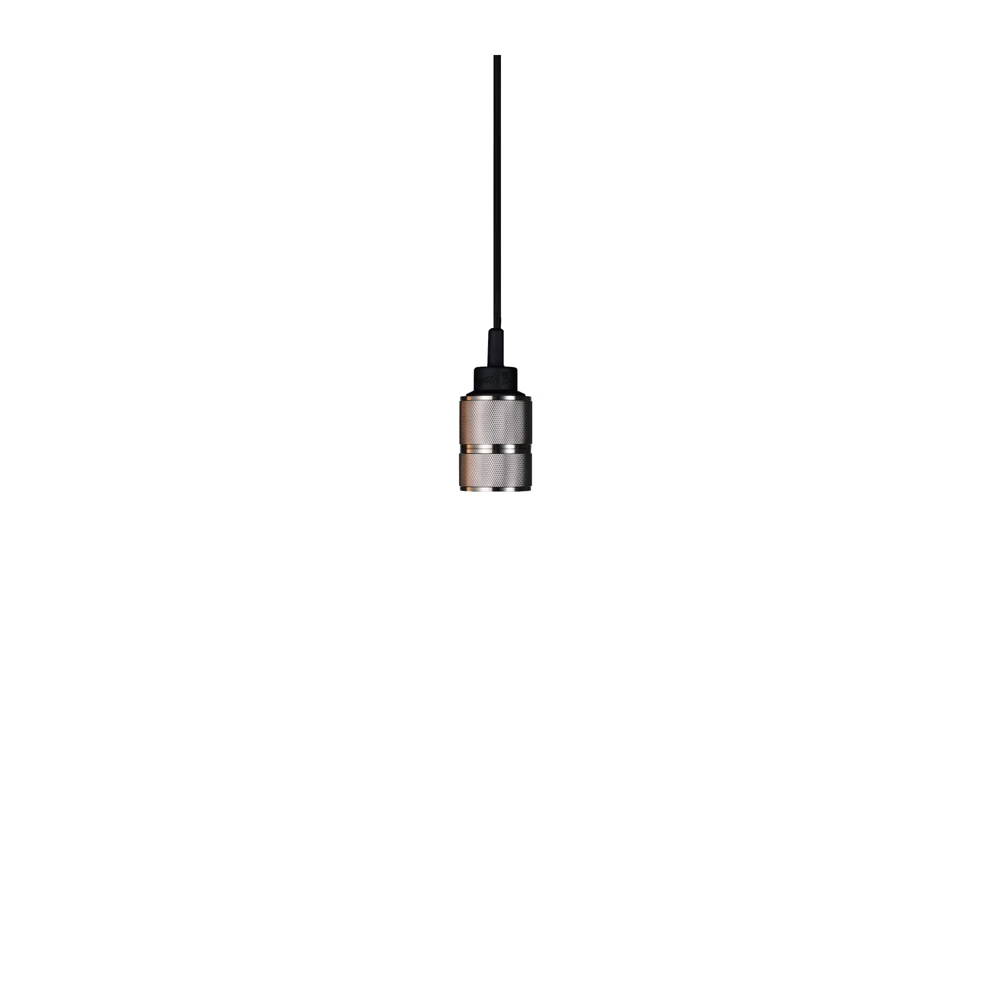 Hooked Pendant 1.0 Nude / Steel - 2m - 1