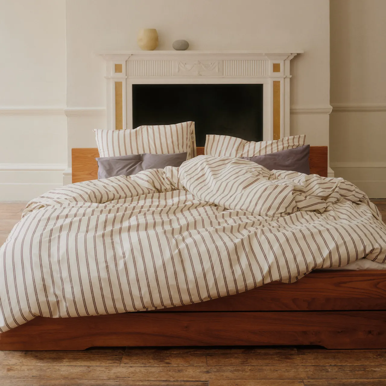Percale Hopper Stripes Pillowcase 50 x 60 cm