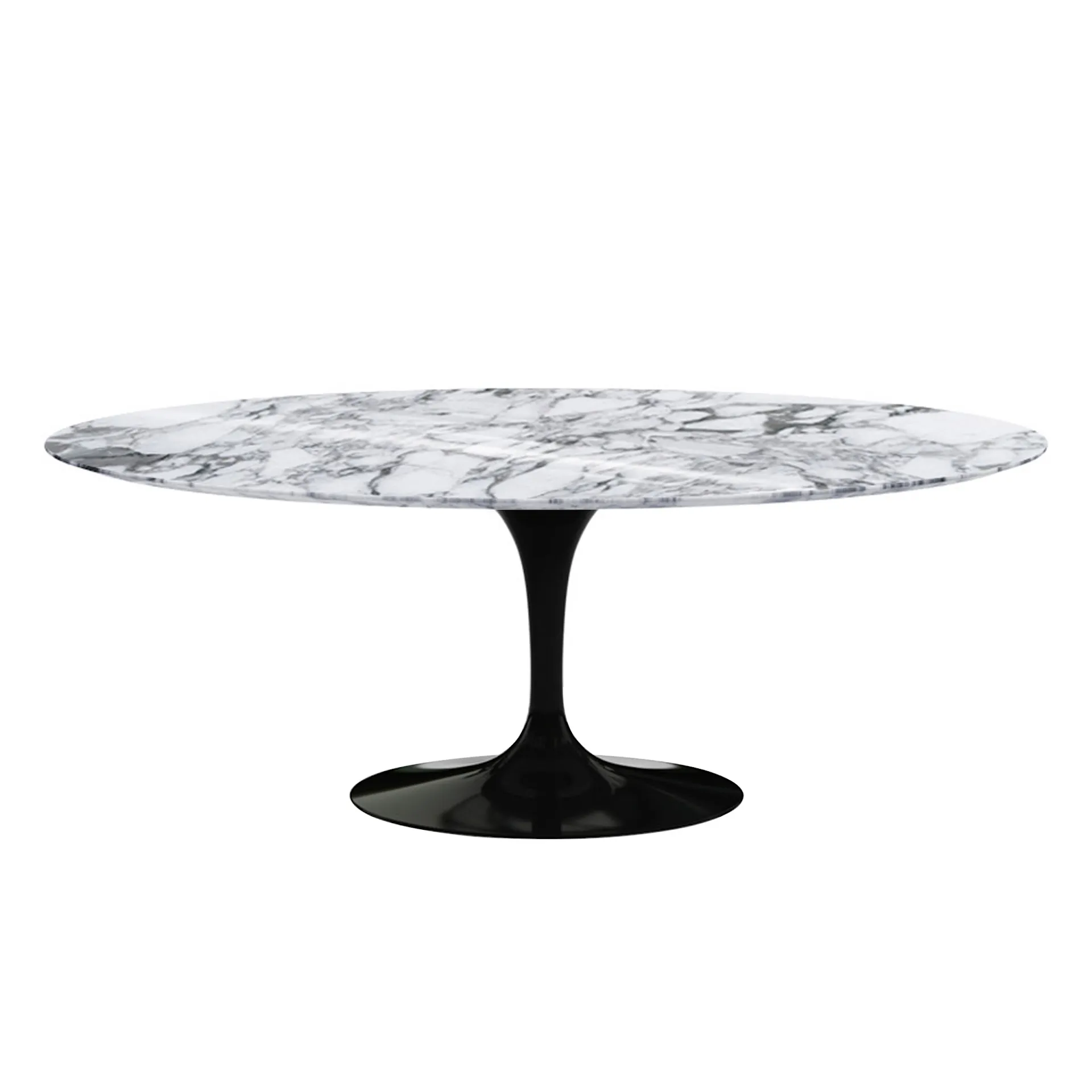 Saarinen Oval Table - Black - Knoll - Eero Saarinen - NO GA