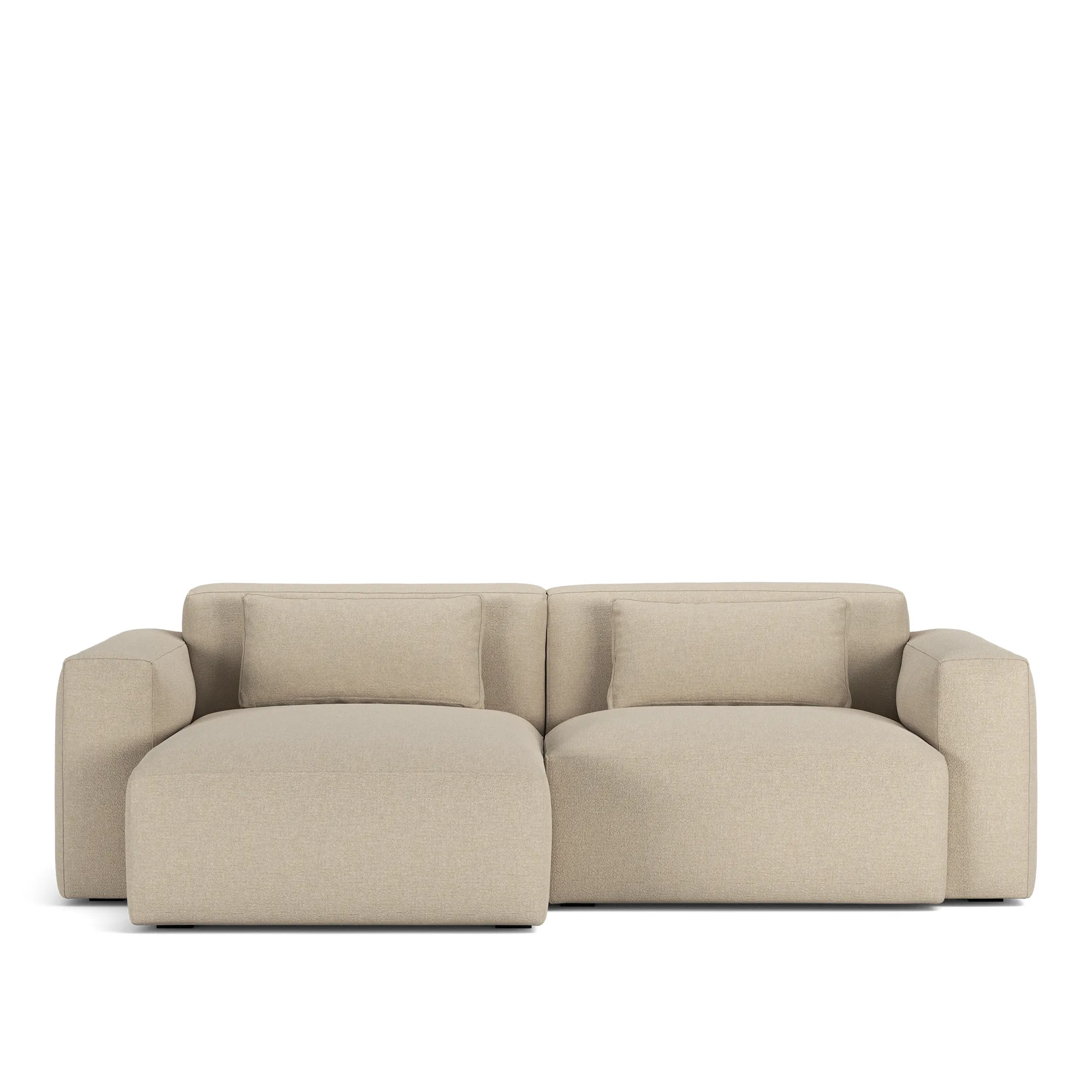 Brick 2-Seater Chaise Lounge Left - 9