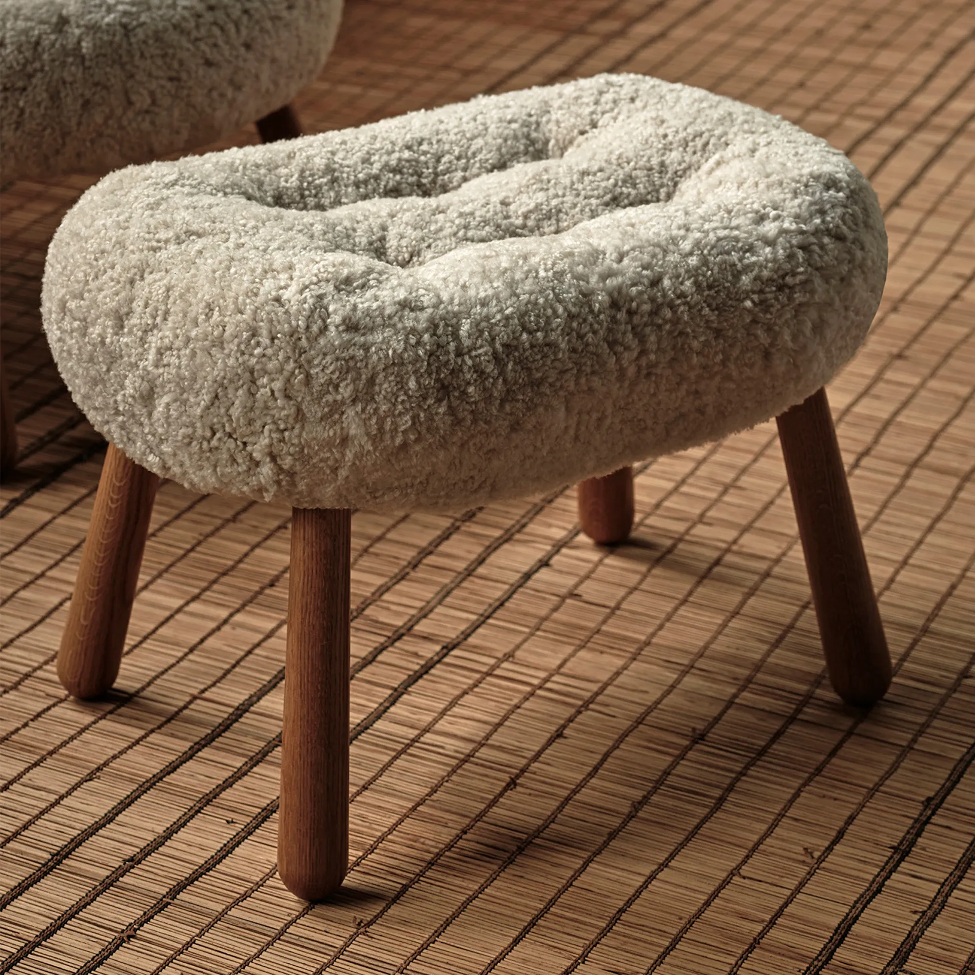 Clam Footstool - 2