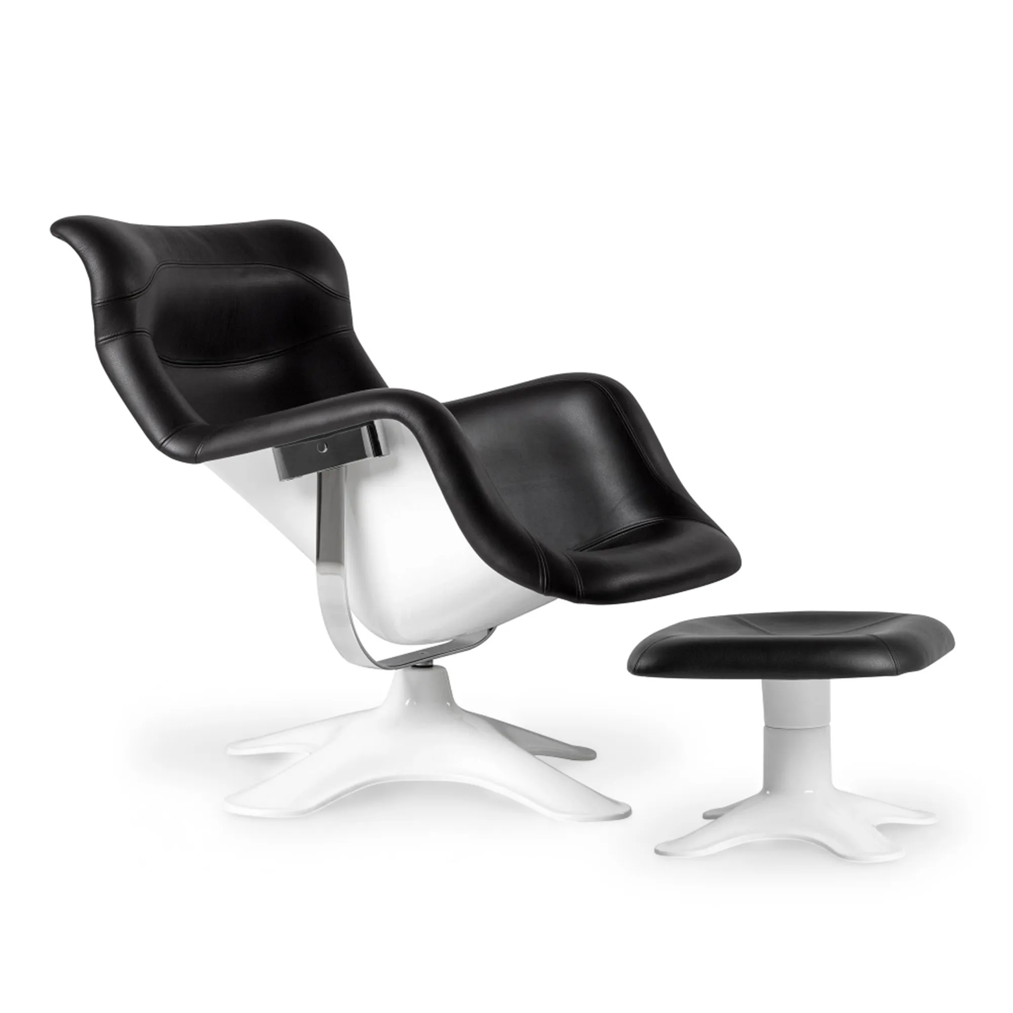 Karuselli fauteuil en voetenbank - 1