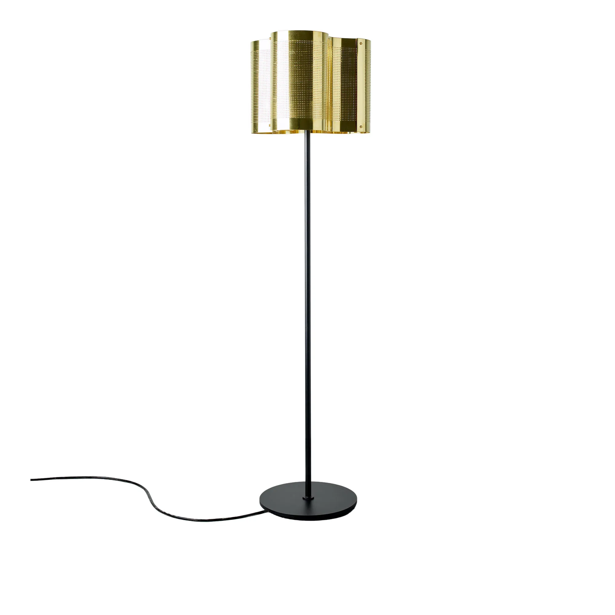 Snäcka gulvlampe kobber - 1