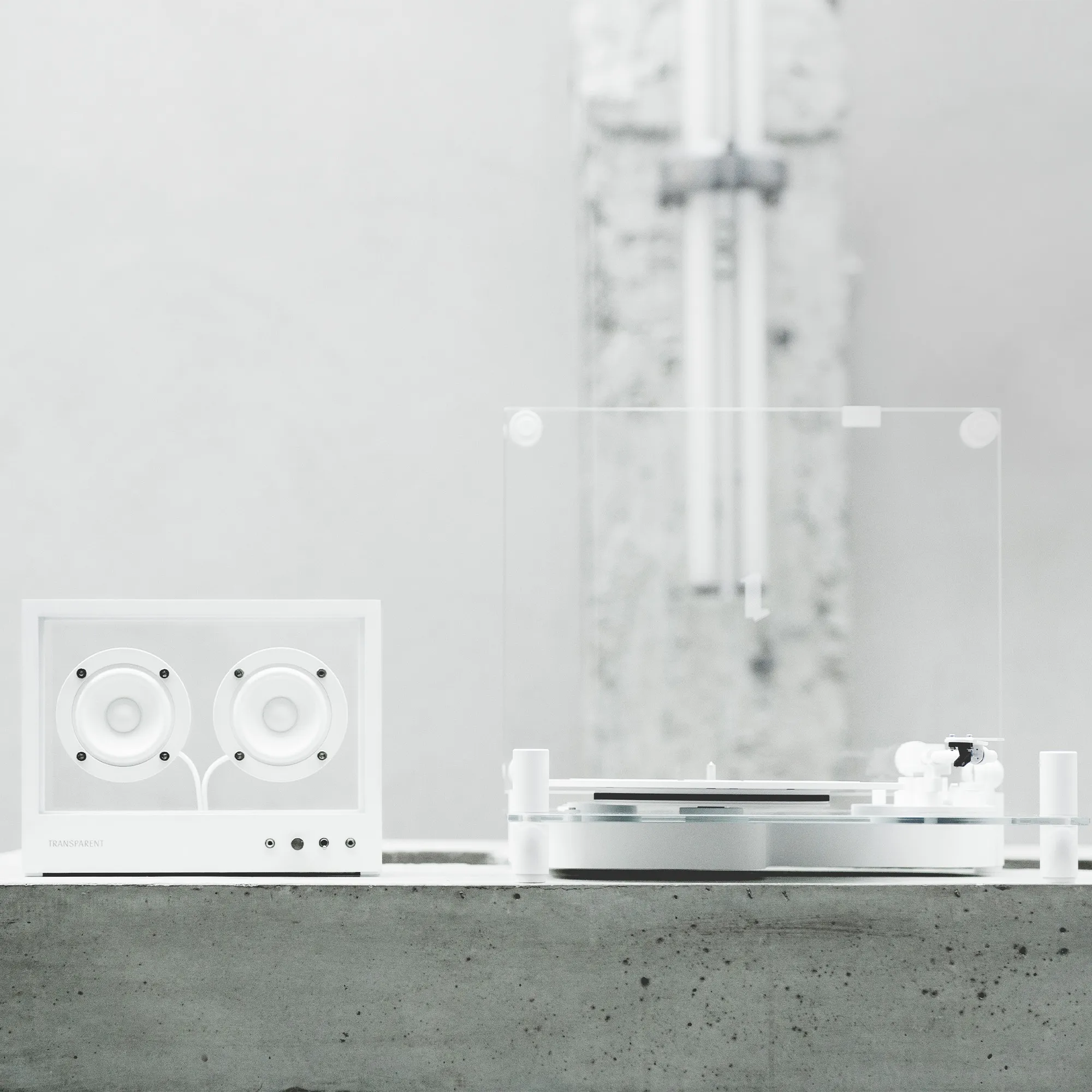 Transparent Turntable - Black - 6