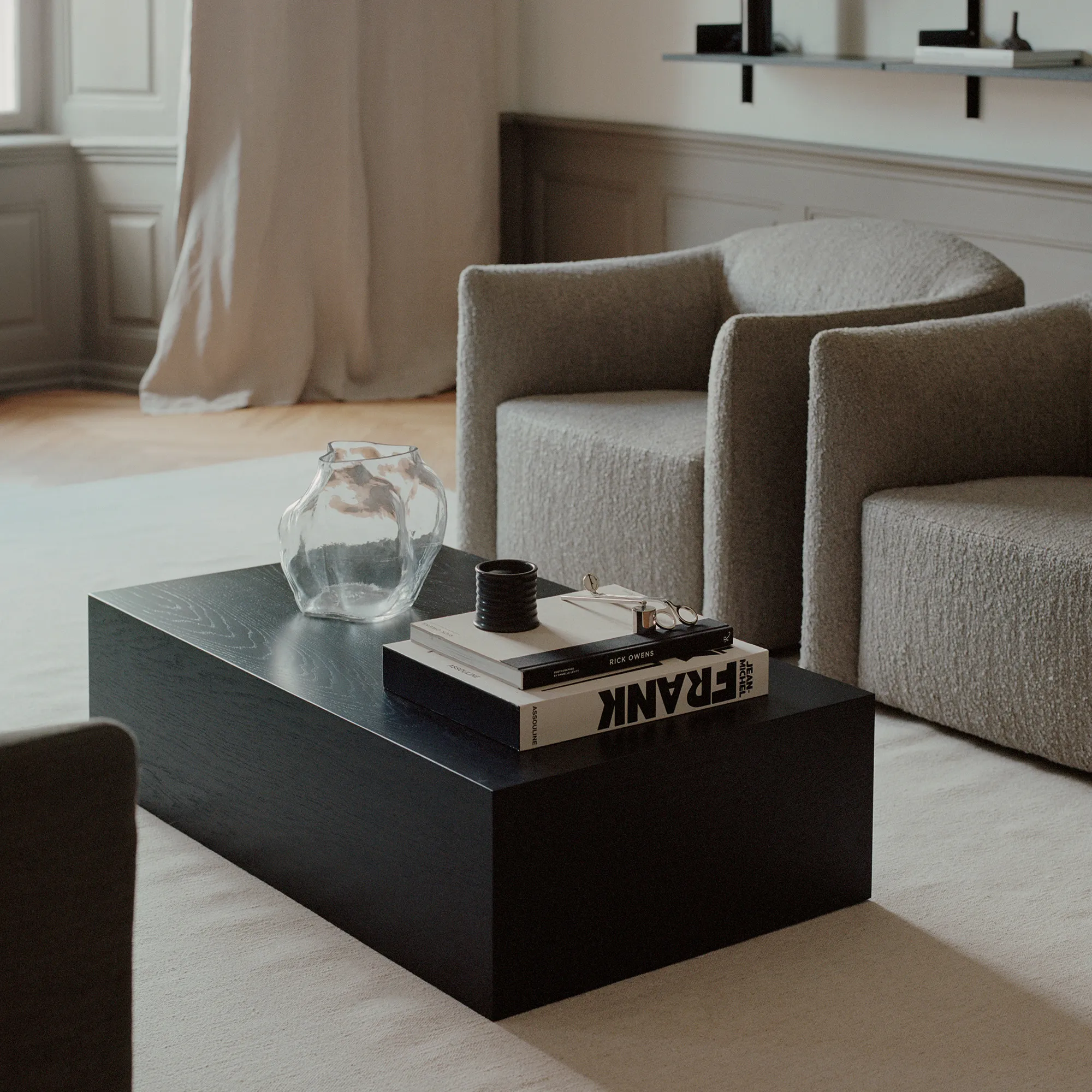Mass Coffee Table High Drawer