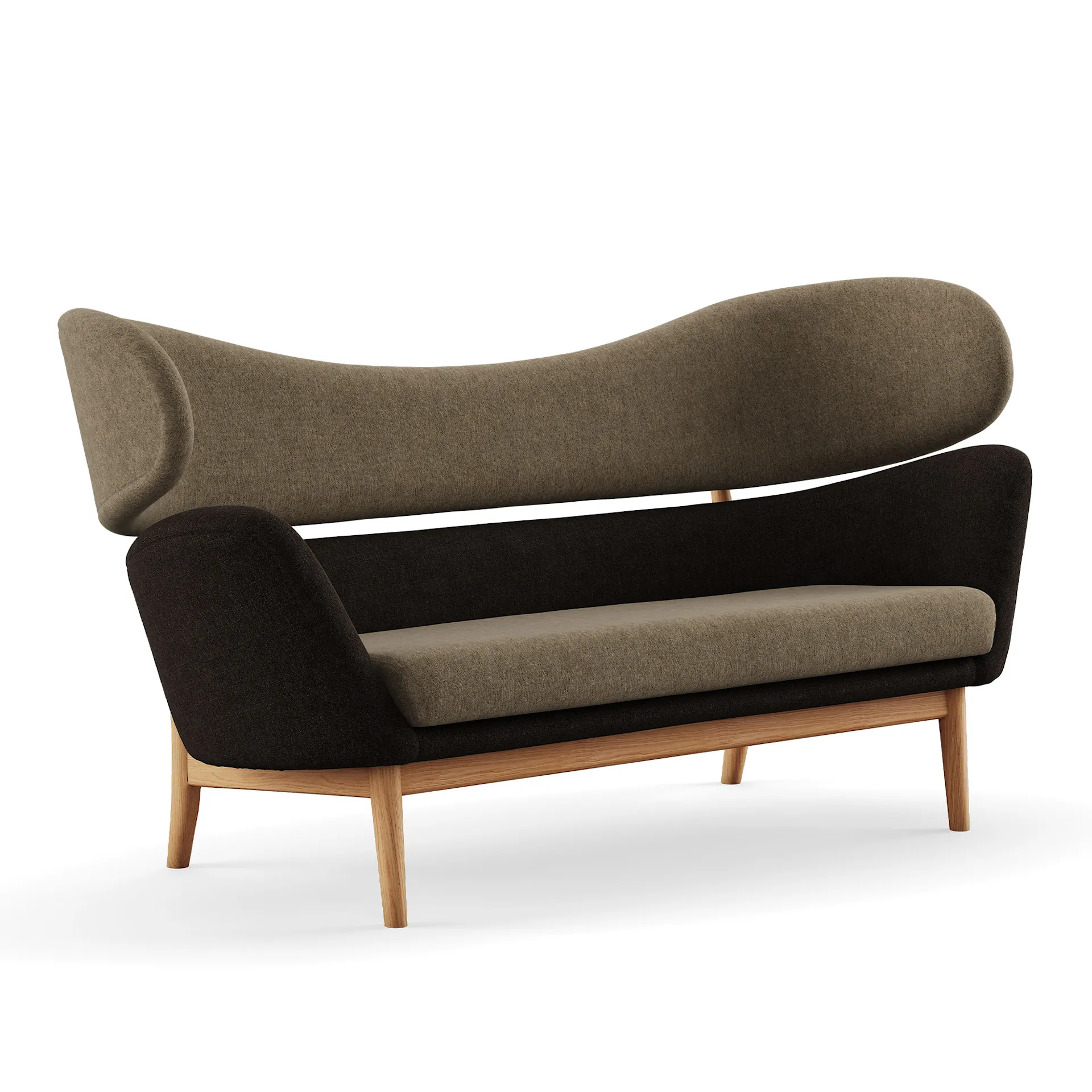 Baker soffa Dark oiled oak - House of Finn Juhl - Finn Juhl - NO GA