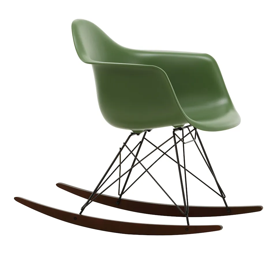 Eames RE Plastic Armchair RAR Basic Dark/Dark Maple