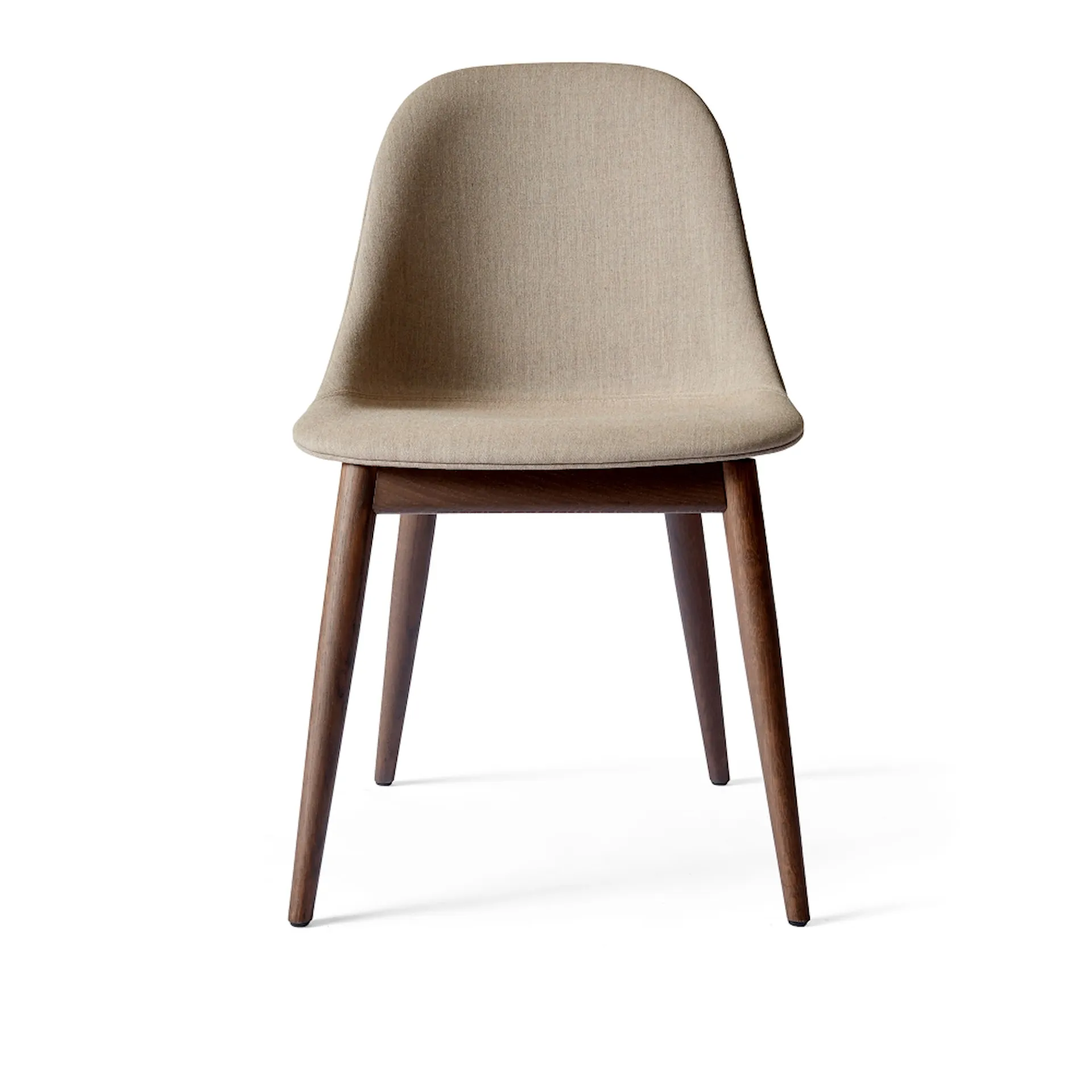 Harbour Dining Side Chair Upholstered - Dark Stained Oak - Audo Copenhagen - NO GA