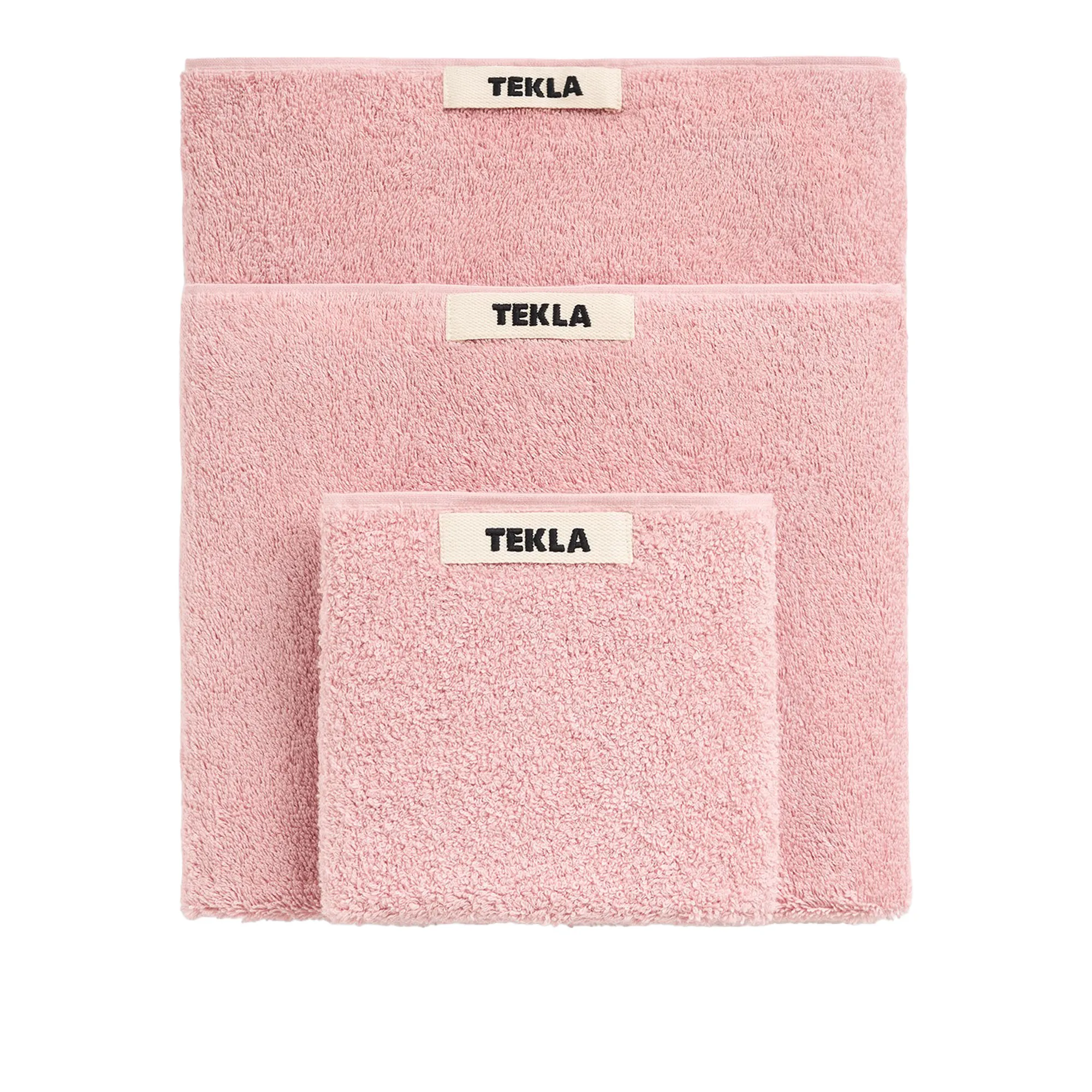 Terry Shaded Pink towel - 1