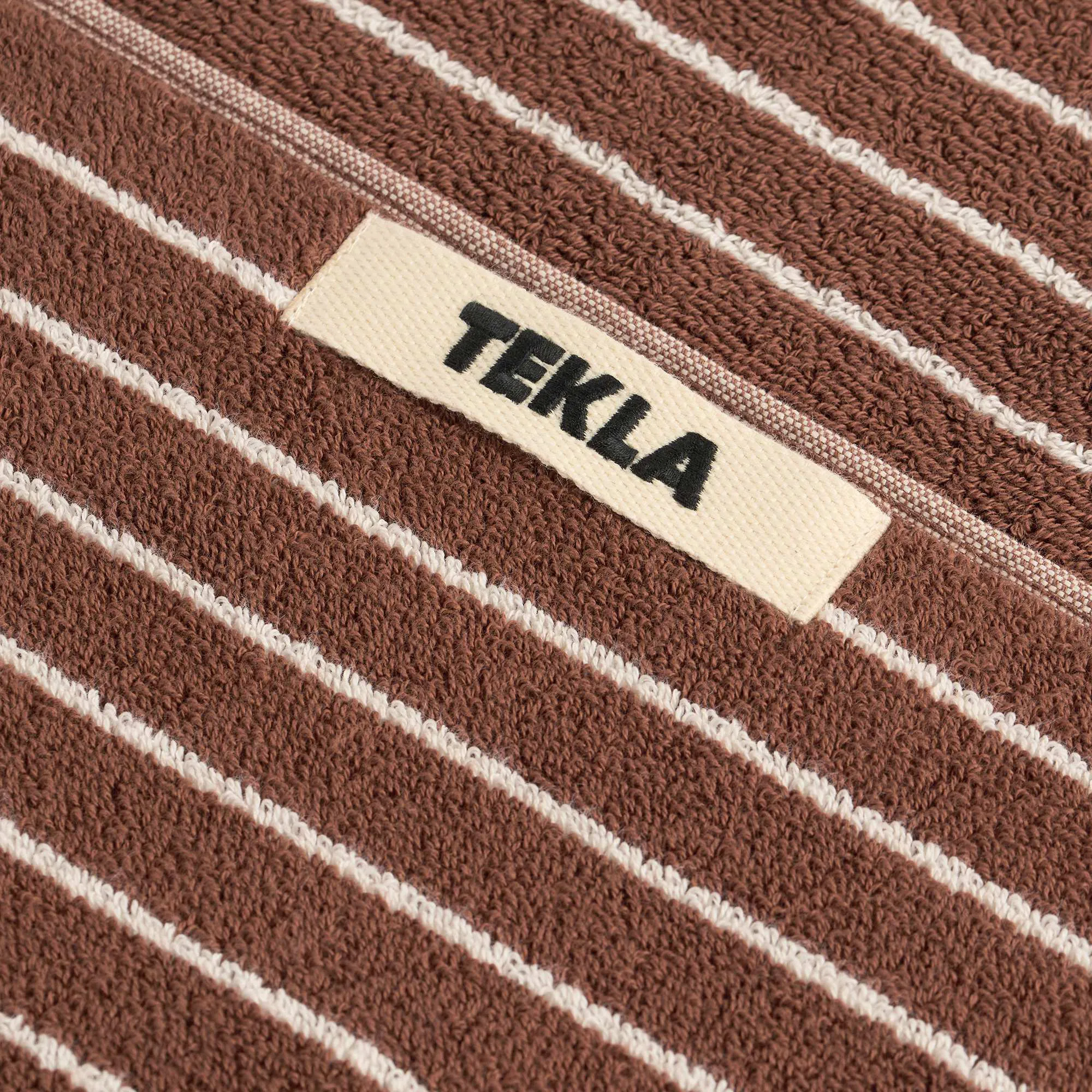 Terry Rust Stripes towel - 2
